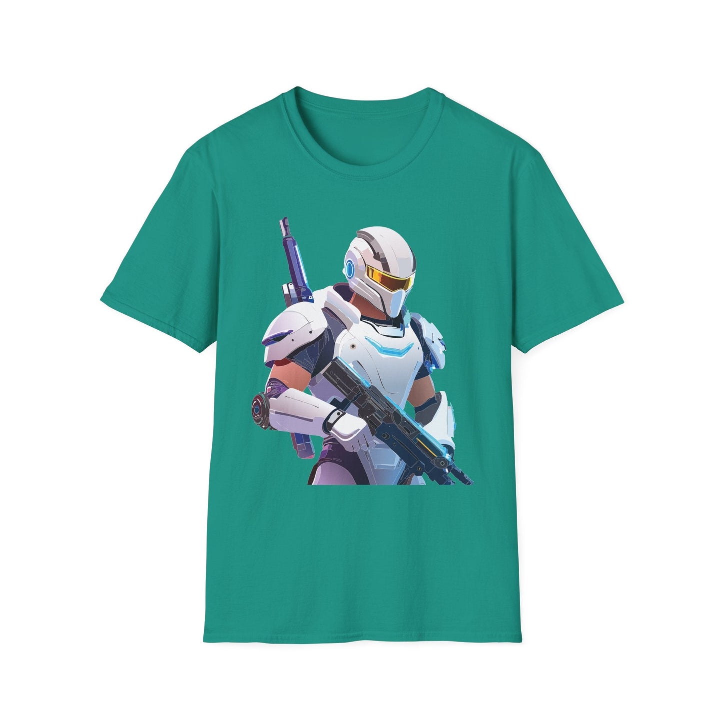 Robocop T Shirt Unisex Softstyle 64000 Gildan 100 Percent Ring Spun Cotton Graphic Tee
