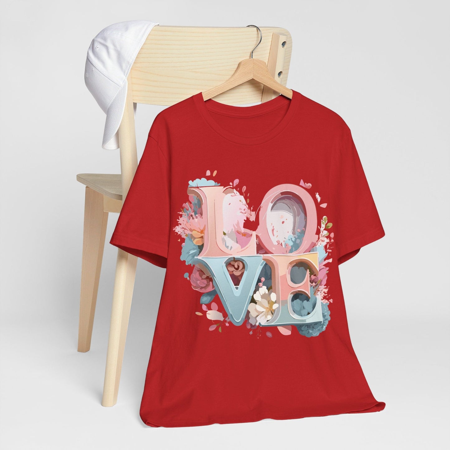 Valentine Graphic T Shirt Unisex Jersey Short Sleeve With Vintage Inspired Artwork By Adelpha