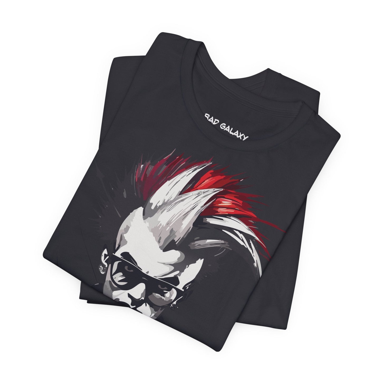 Punk Rock Tee Shirt Made In USA 100 Percent Cotton Eco Friendly Inks Durable Stitching
