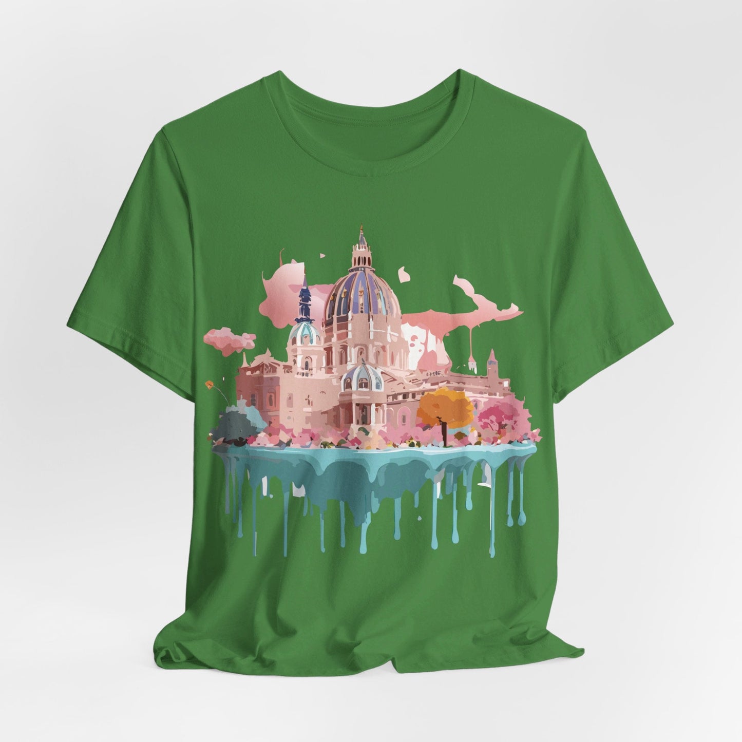 Vienna Tourist Graphic Tee Unisex Jersey Short Sleeve Vintage Inspired Artwork by Adelpha