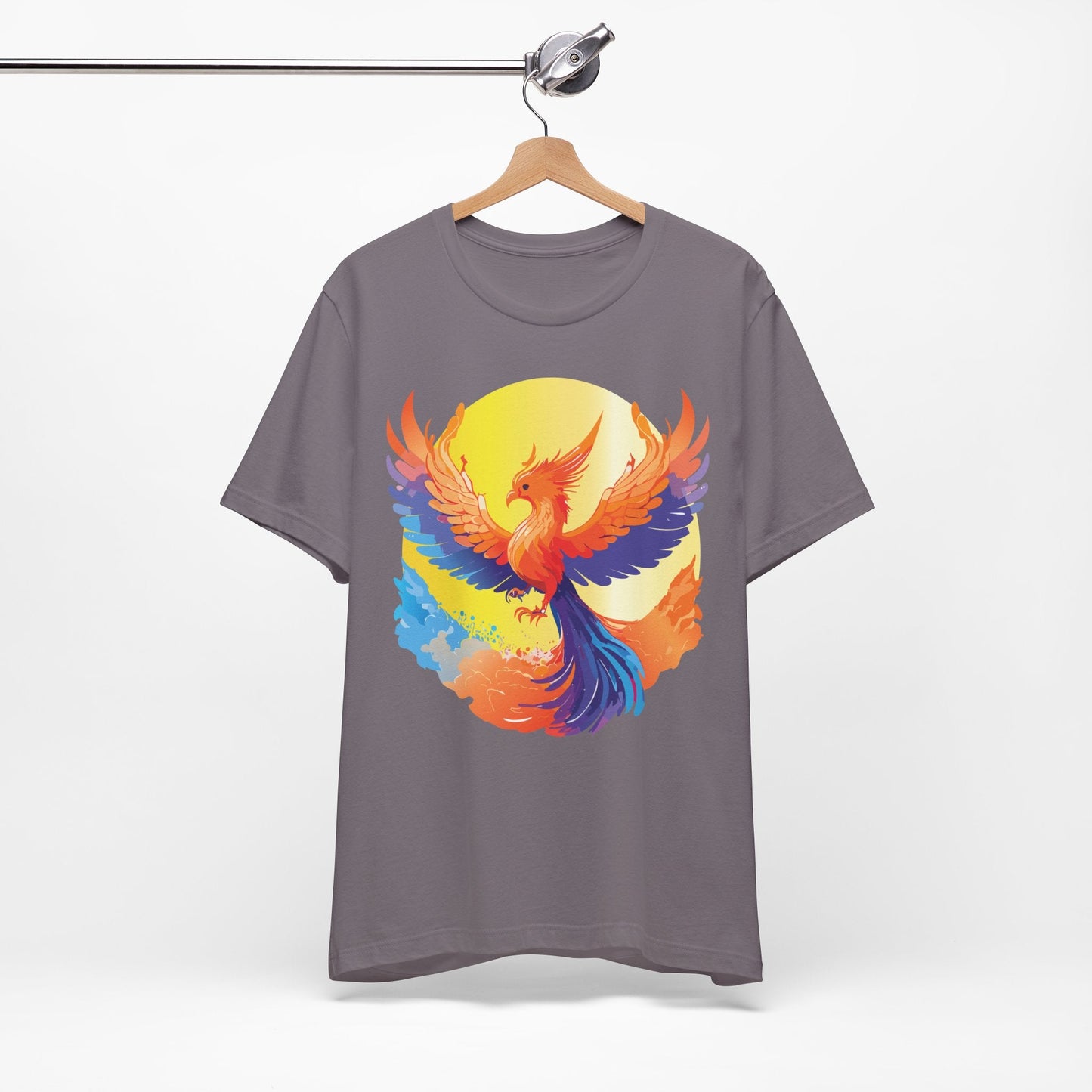 Unisex Animal Print Tee Shirt With Art Design Wild Animals Short Sleeve Comfort Fit