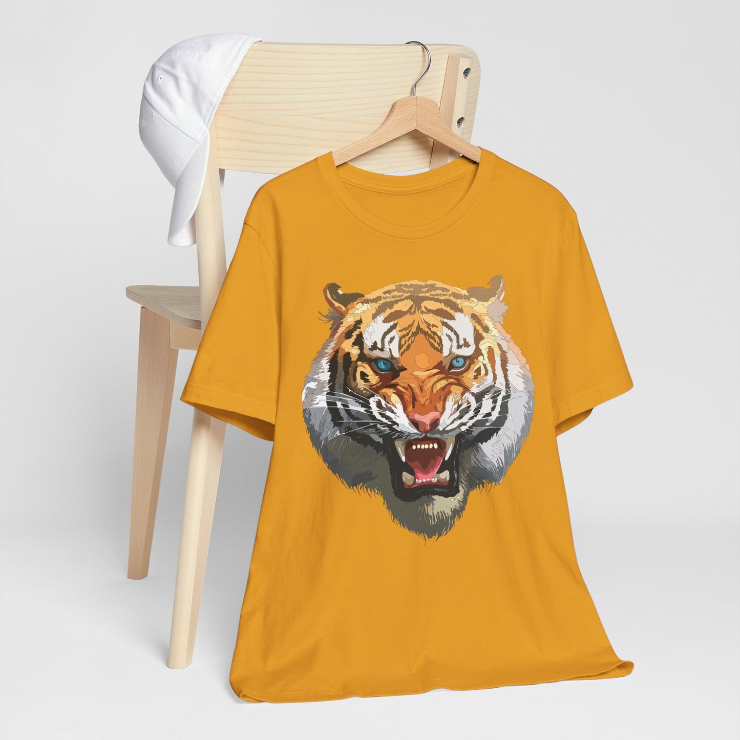 Tiger Shirt, Animal Shirt, T-Shirt with Tiger, Art Design Tee, Wild Animals Tees, Safari T-Shirt, Graphic Design Tee 15