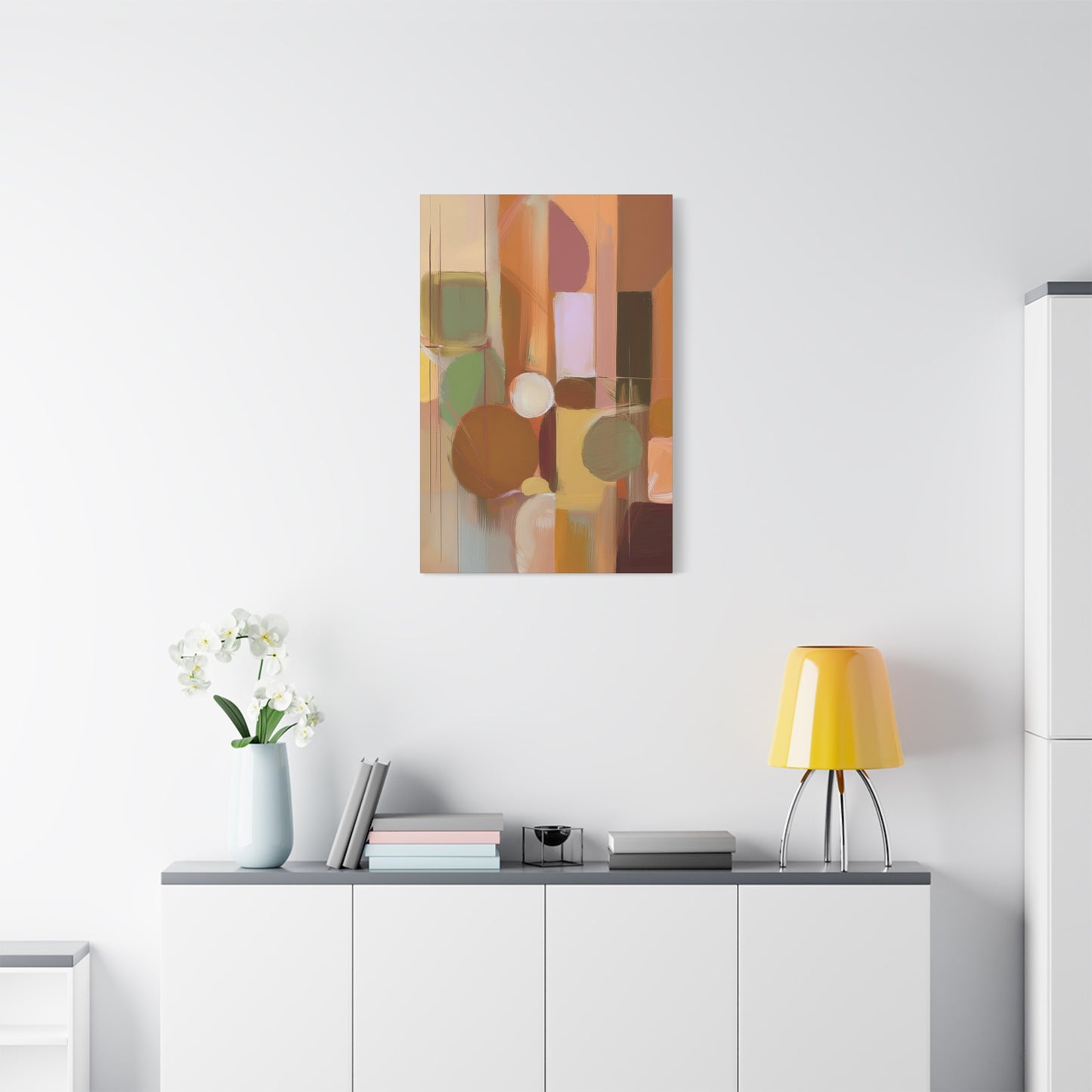 Abstract Geometric Painting Print Canvas 20x24,20x30,24x30 24x32,24x36,30x40 32x48,36x48,40x60 Pine-Wood Inner Frame ABS-53