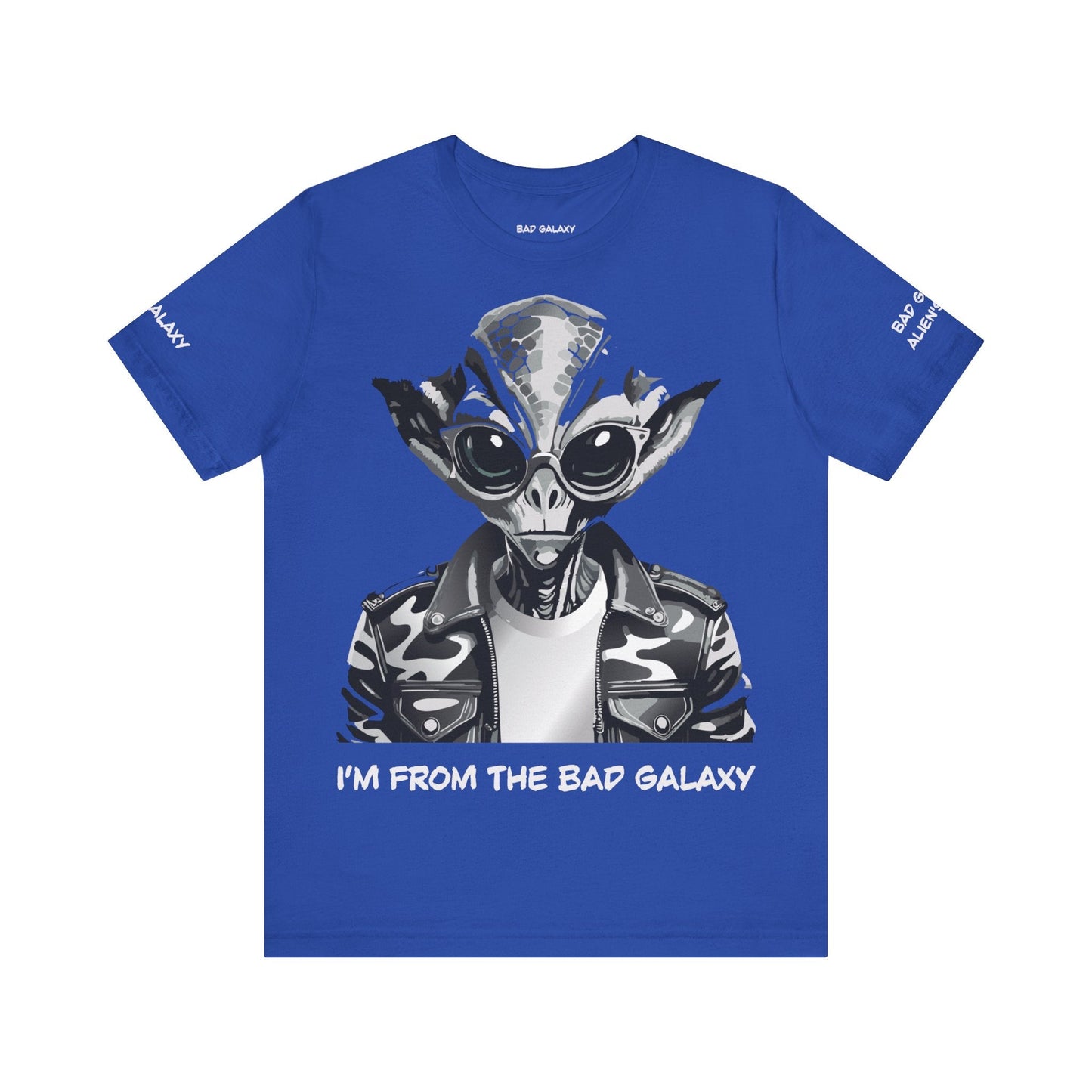 Alien T Shirt From Bad Galaxy Made To Order 100 Cotton Eco Friendly Inks Soft Comfortable