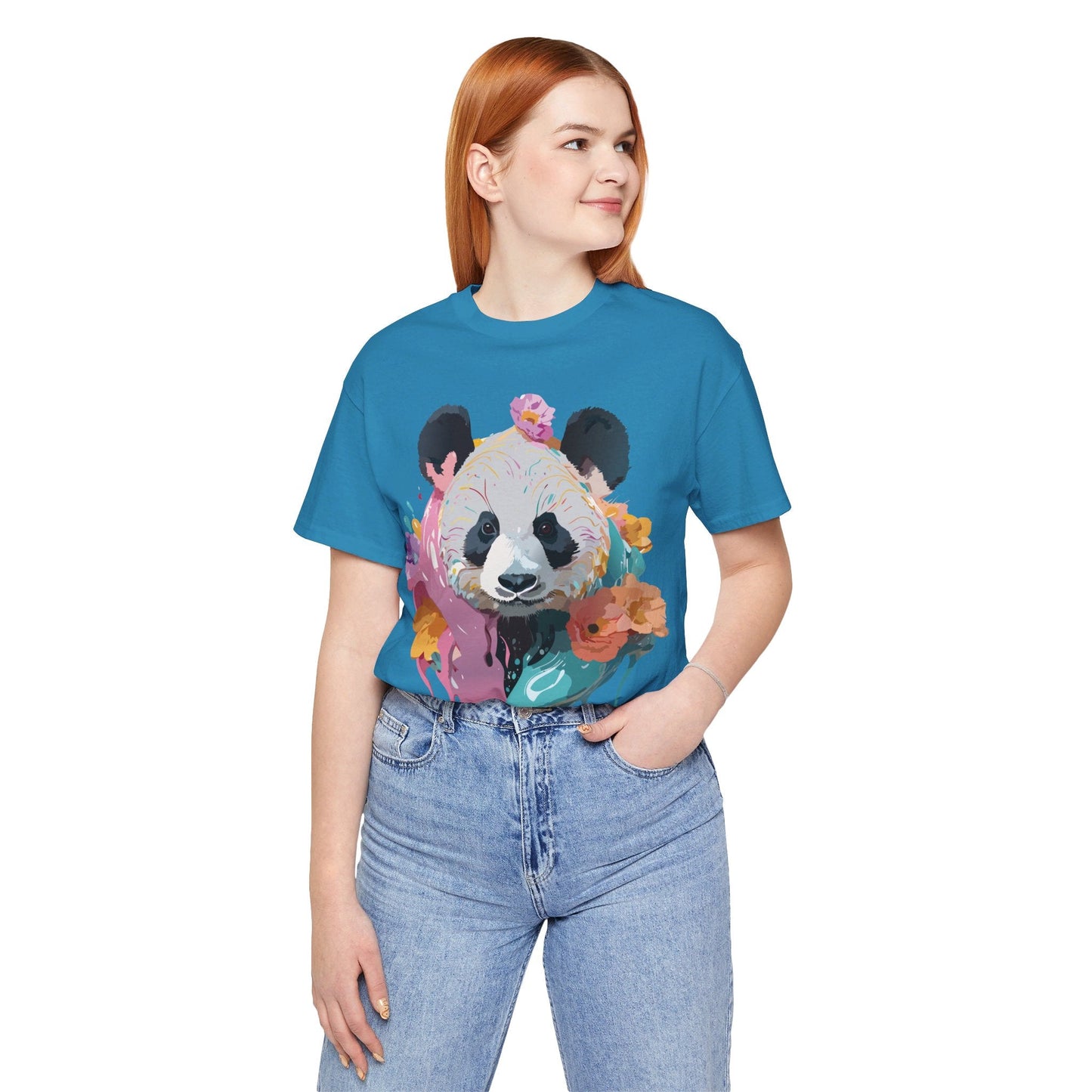 Panda Graphic Tee From Adelpha Unisex Jersey Short Sleeve Vintage Inspired Shirt