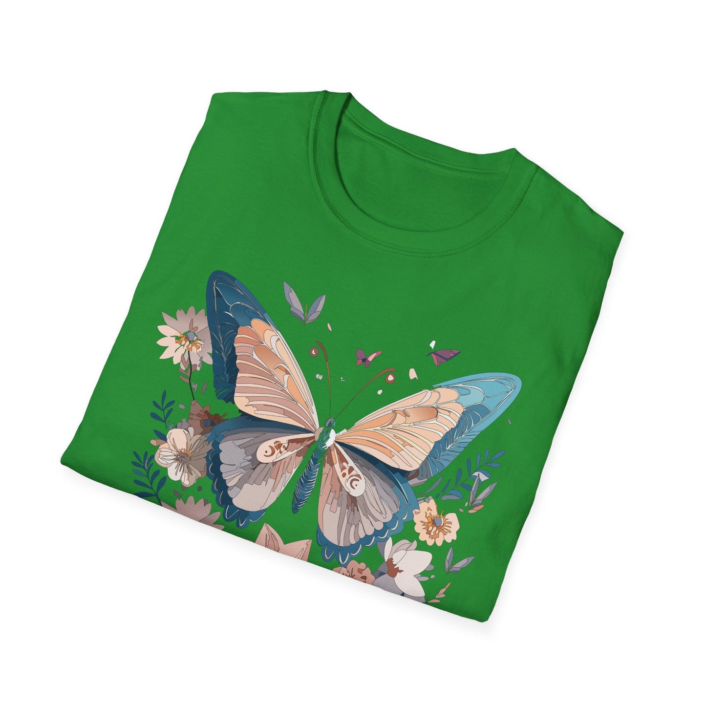 Monarch Butterfly T Shirt Unisex Softstyle Gildan 64000 Tee Lightweight Comfort Fit