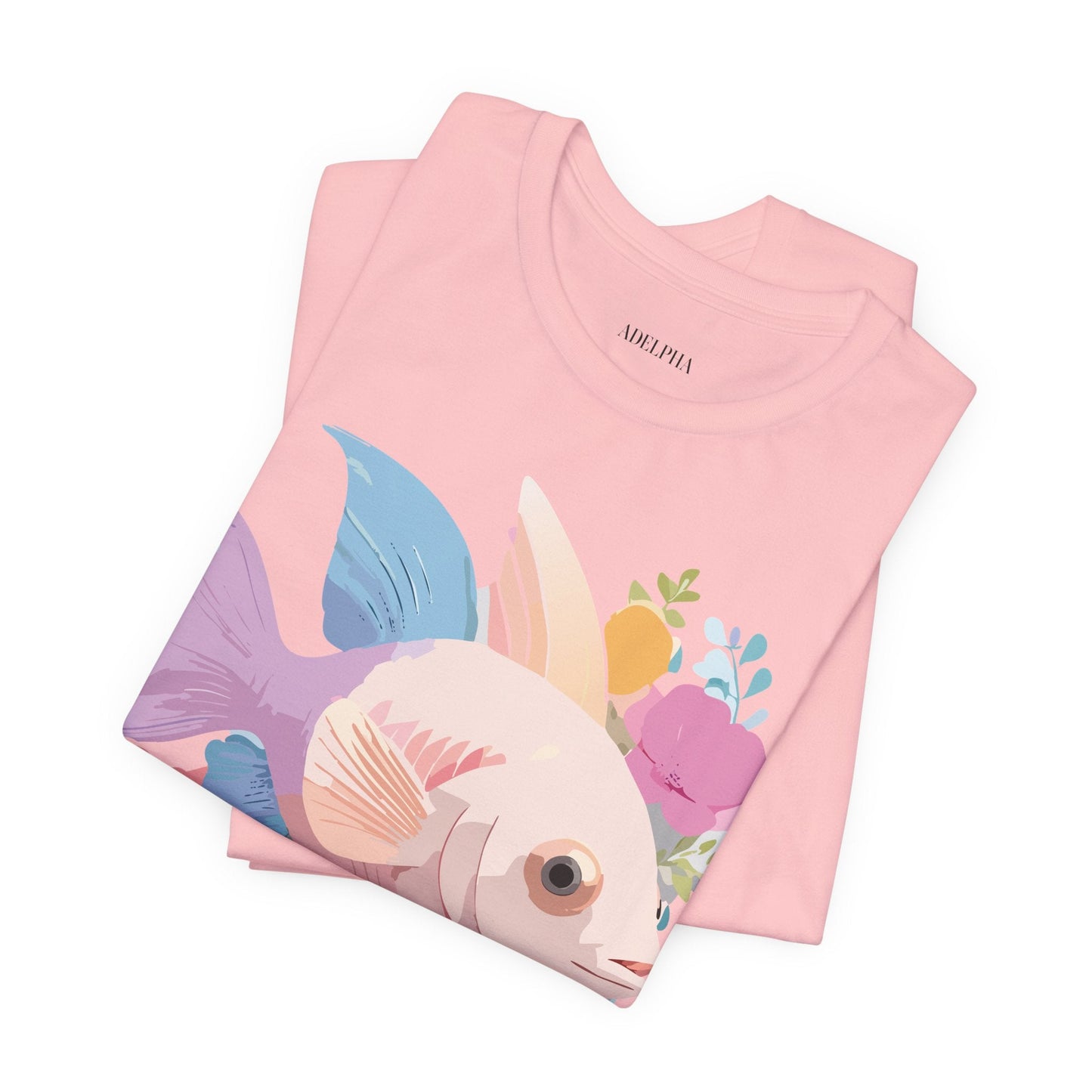 Adelpha Graphic Unisex Tee With Vintage Inspired Artwork Short Sleeve Premium Quality Cotton