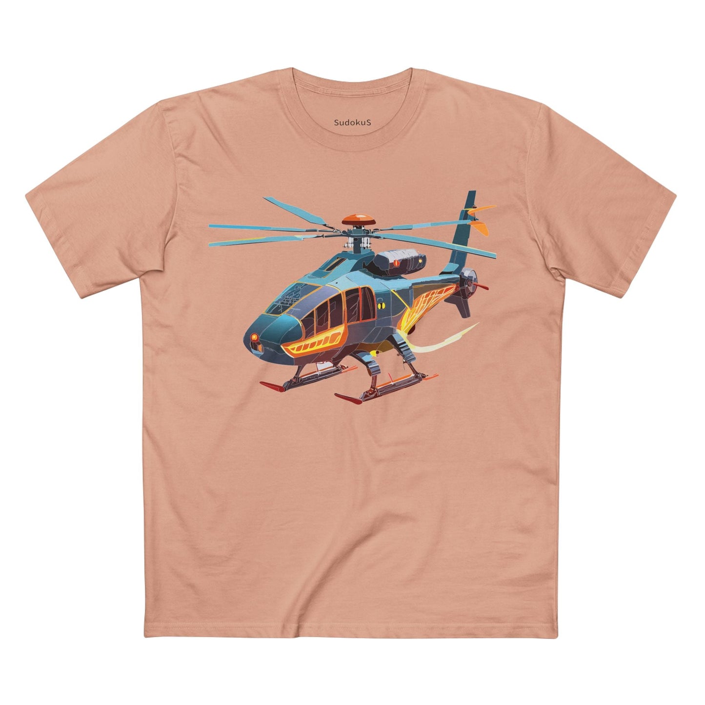 Chopper Graphic Unisex 100 Cotton Staple Tee 1