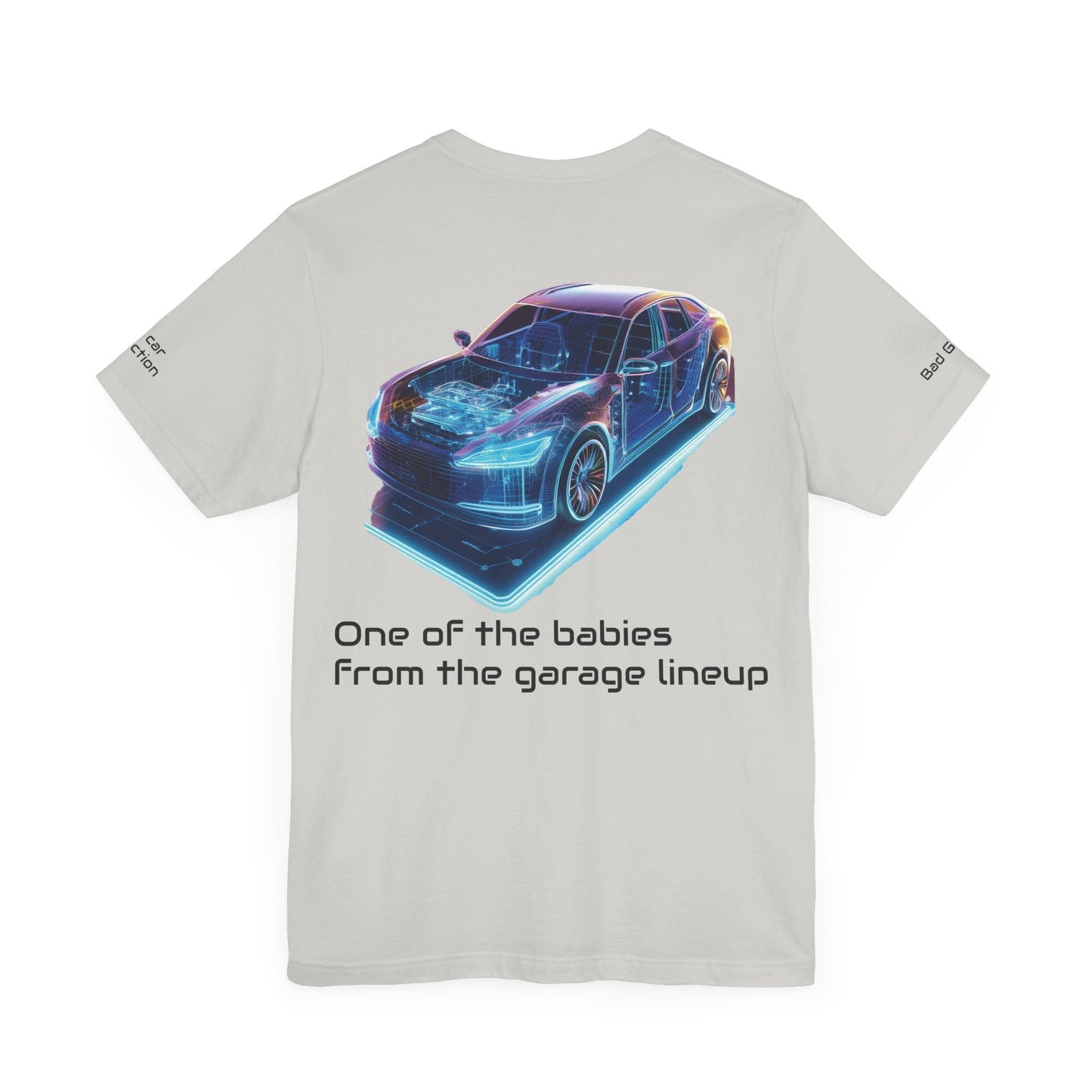 Car Graphic Tee Shirt For Car Lovers Cotton Lightweight Tee Made In Usa Eco Friendly Inks