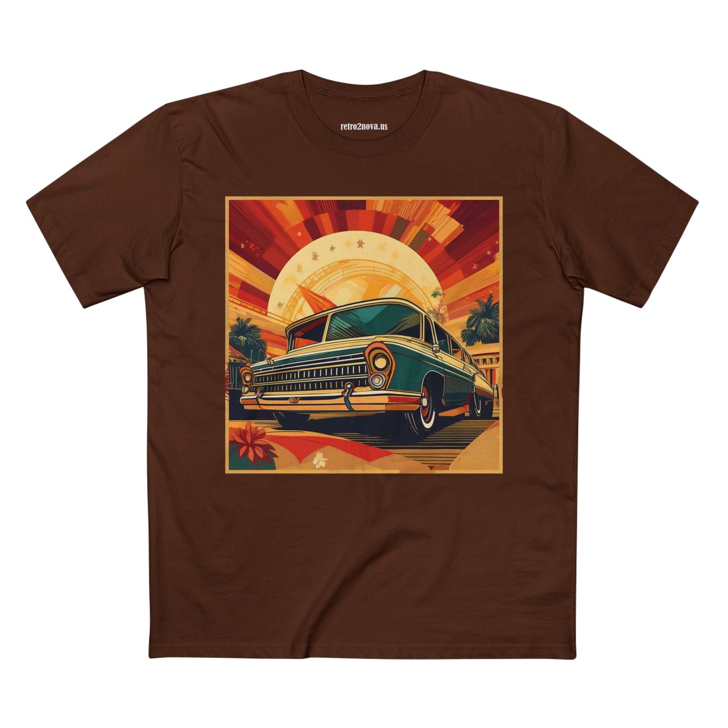 Retro Car Shirts Vintage Car Shirts RC 17 Unisex Premium Cotton Tee With Original Art Design