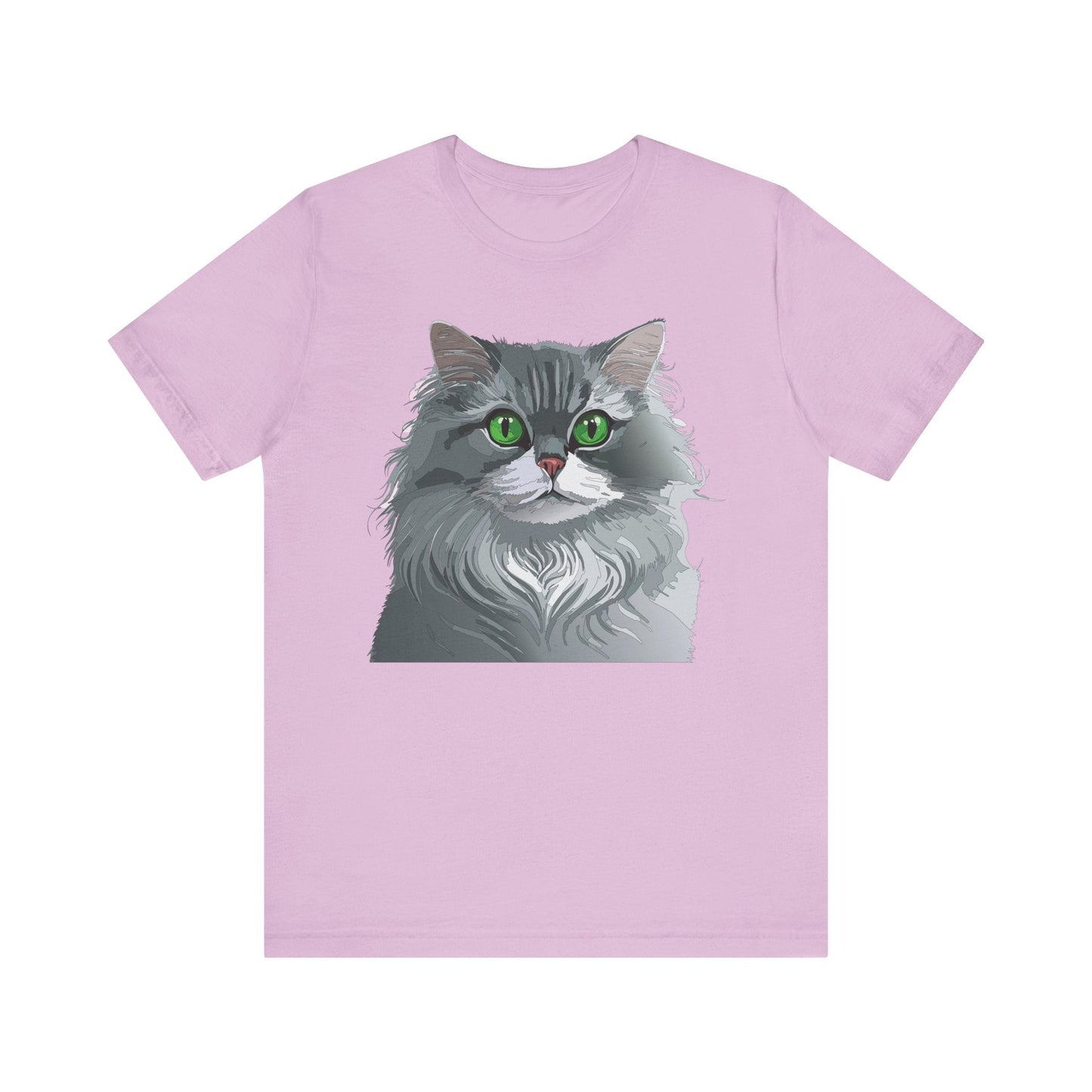 Unisex Animal Shirt With Art Design Animals Tee Short Sleeve Jersey Style Wild Animals Shirt