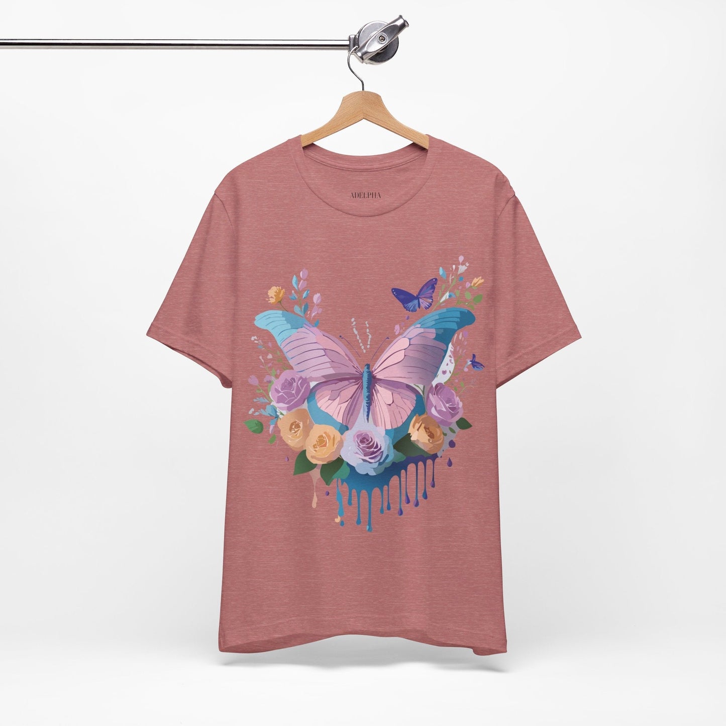 Butterfly Graphic Tee Unisex Jersey Short Sleeve Adelpha Artwork