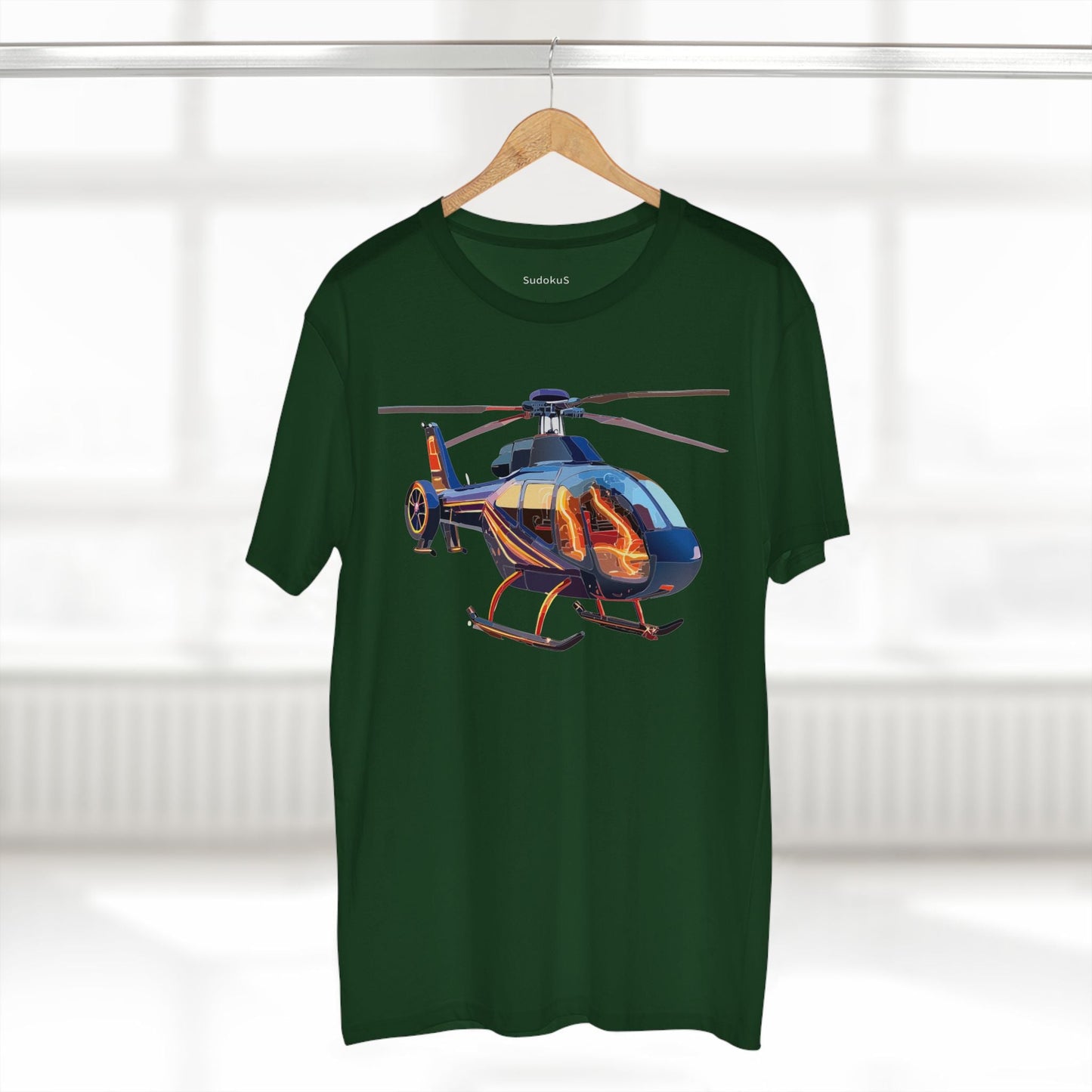 Chopper Graphic Unisex 100 Cotton Staple Tee 11