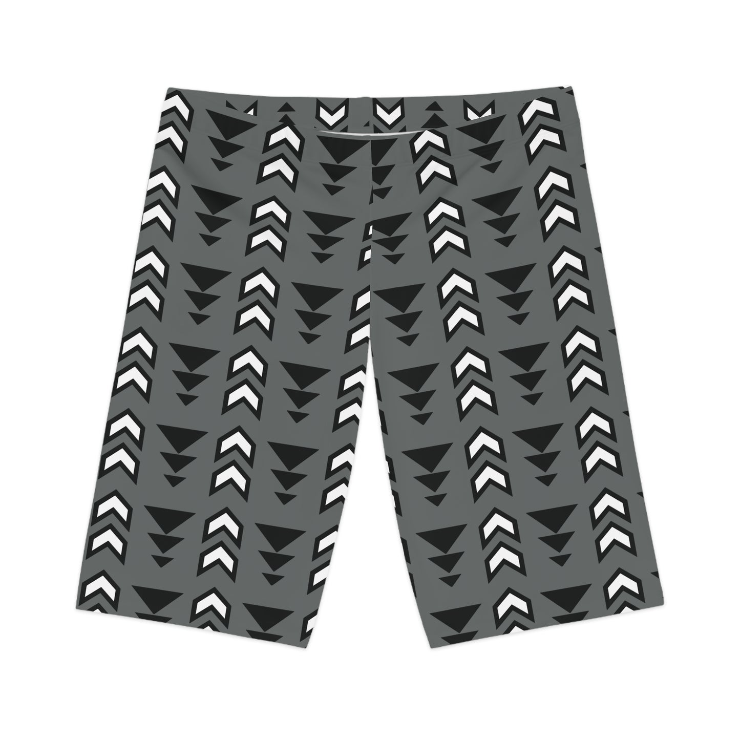 Abstract Biker Shorts