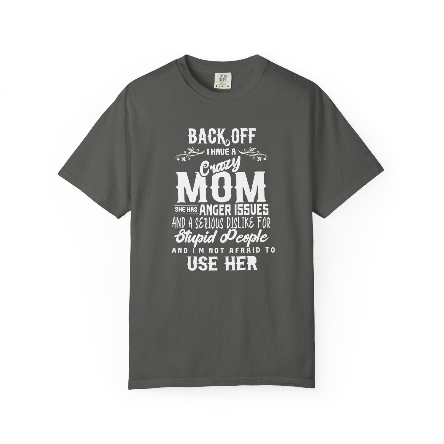 Mom T-shirt Mother's Day Mama Tee Unisex Comfort Colors Garment-Dyed Cotton h34