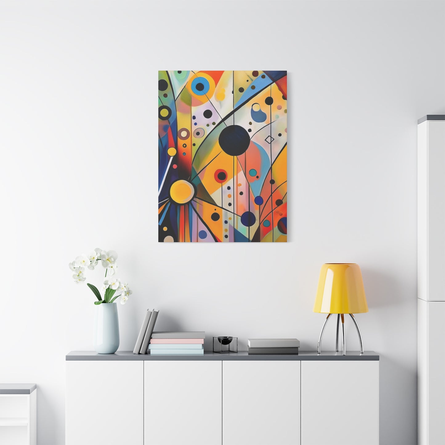 Abstract Oil Painting Print Canvas 20x24,20x30,24x30 24x32,24x36,30x40 32x48,36x48,40x60 Pine-Wood Inner Frame ABS-142