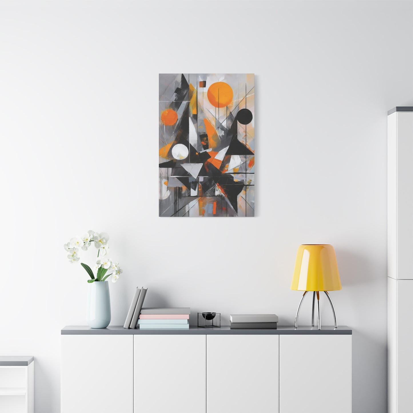 Abstract Oil Painting Print Canvas 20x24,20x30,24x30 24x32,24x36,30x40 32x48,36x48,40x60 Pine-Wood Inner Frame ABS-198