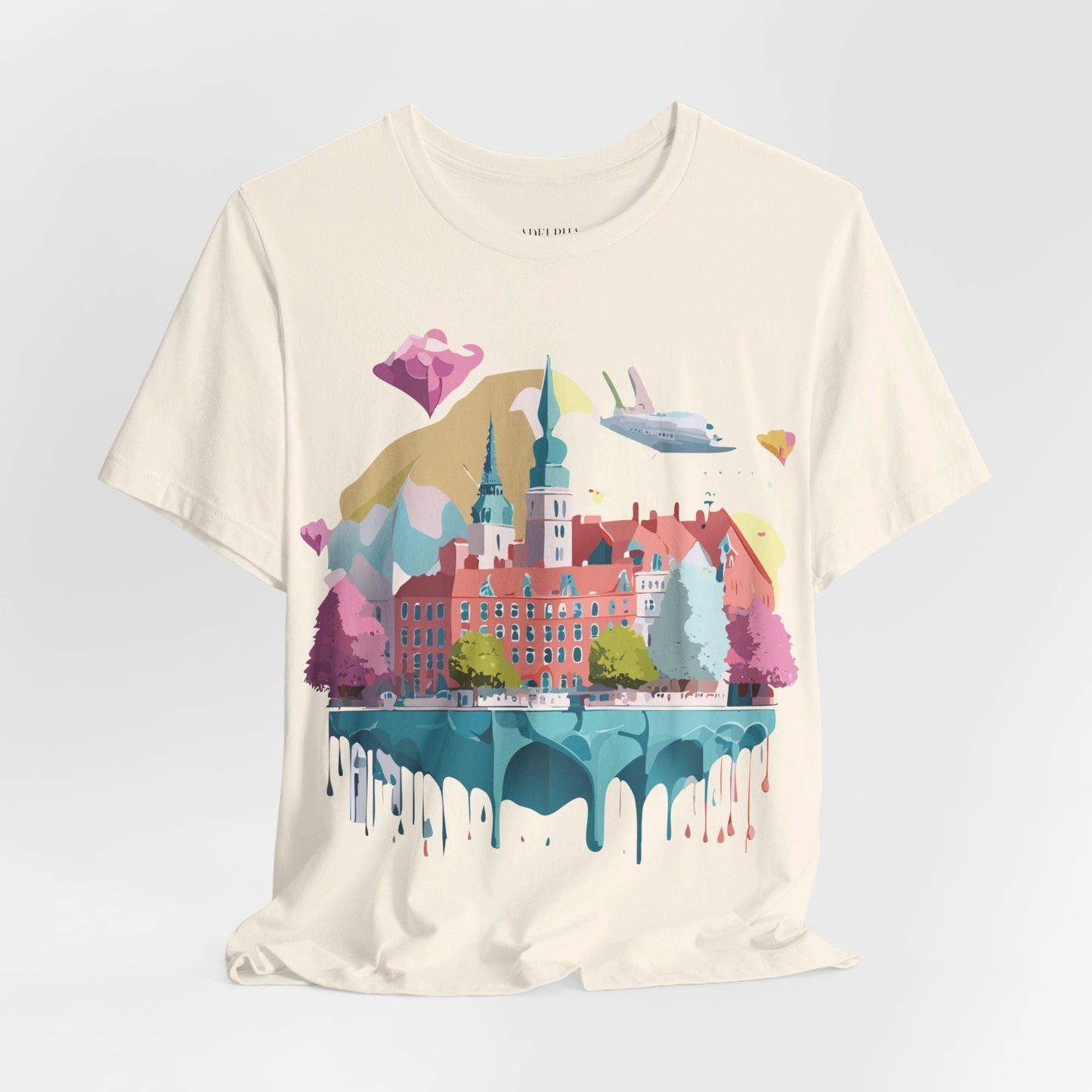 Germany Tourist Shirt Unisex Graphic Tee Vintage Inspired Art By Adelpha Premium Design