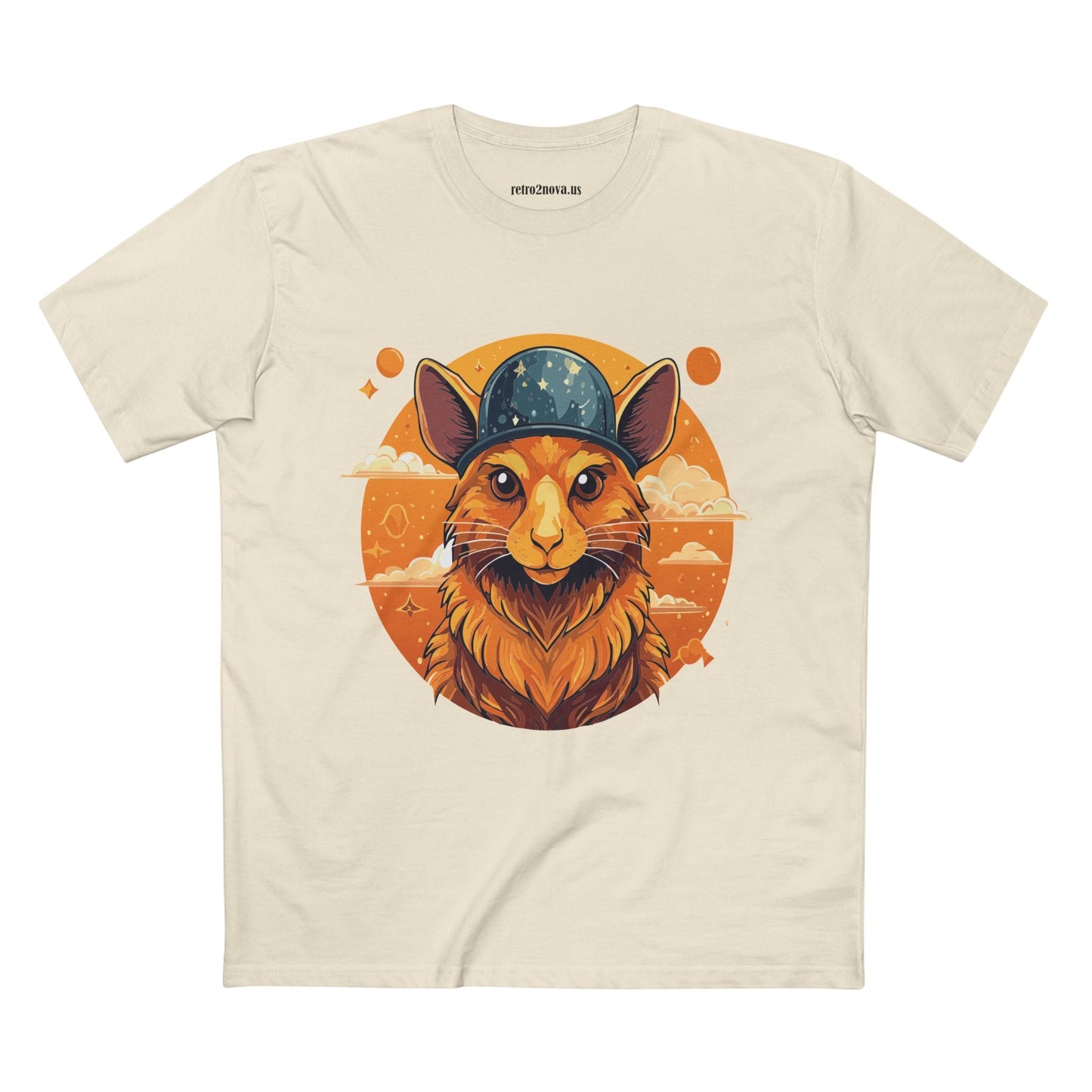 Rabbit Shirt Unisex Premium Cotton Tee With Original Art Design From Retro2Nova Art Collection Soft Breathable Comfort