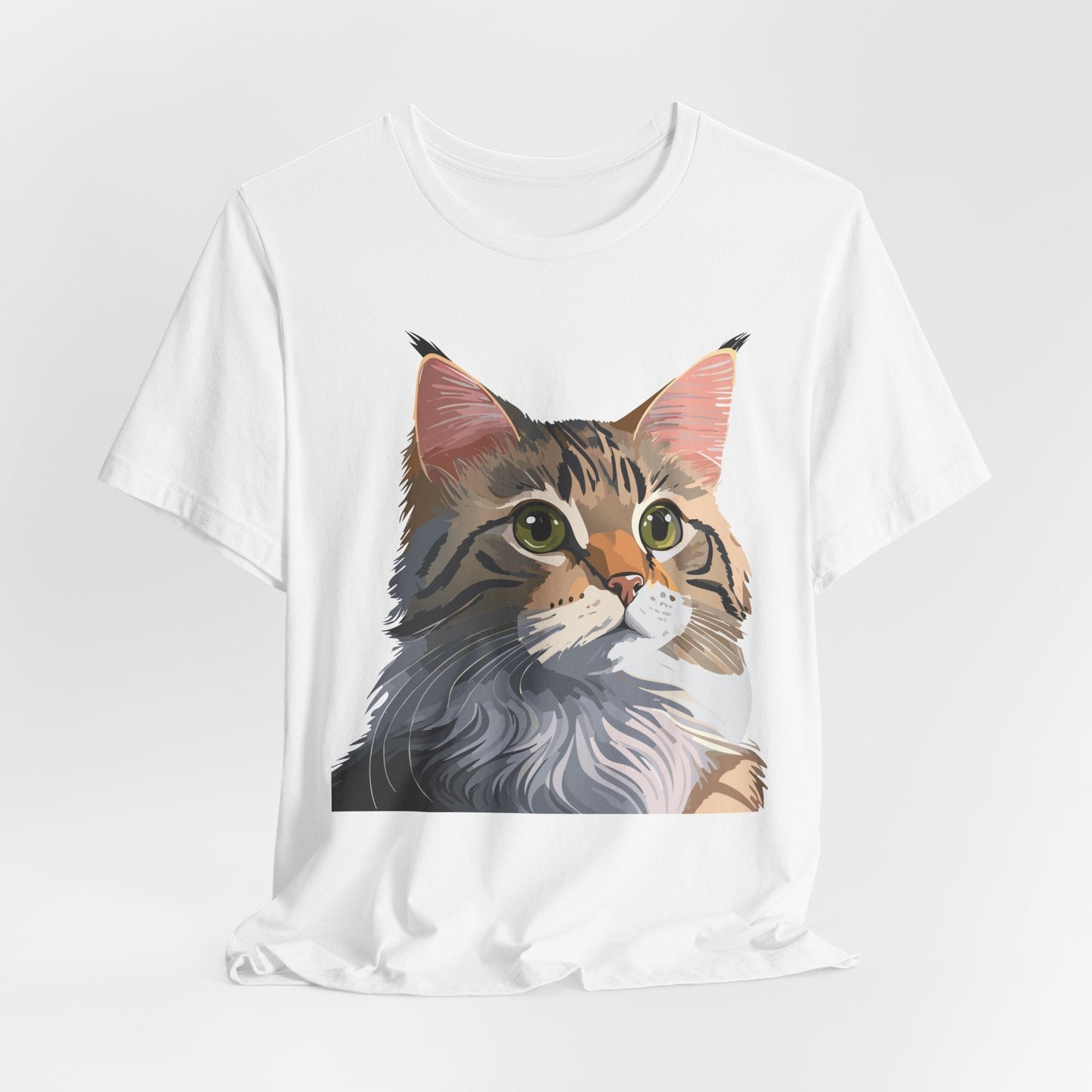 Unisex Animal Shirt Art Design Tee With Wild Animals Short Sleeve Comfort Wear Everyday