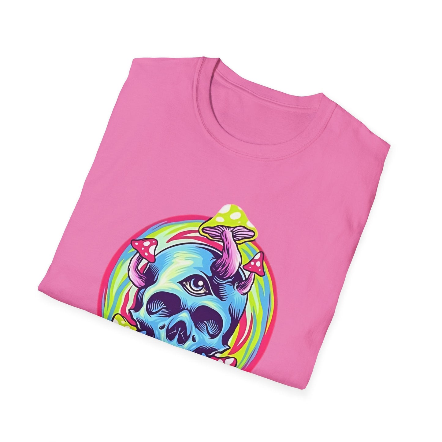 Skull Graphic Unisex Cotton T-shirt with Skeleton Artwork Design 18