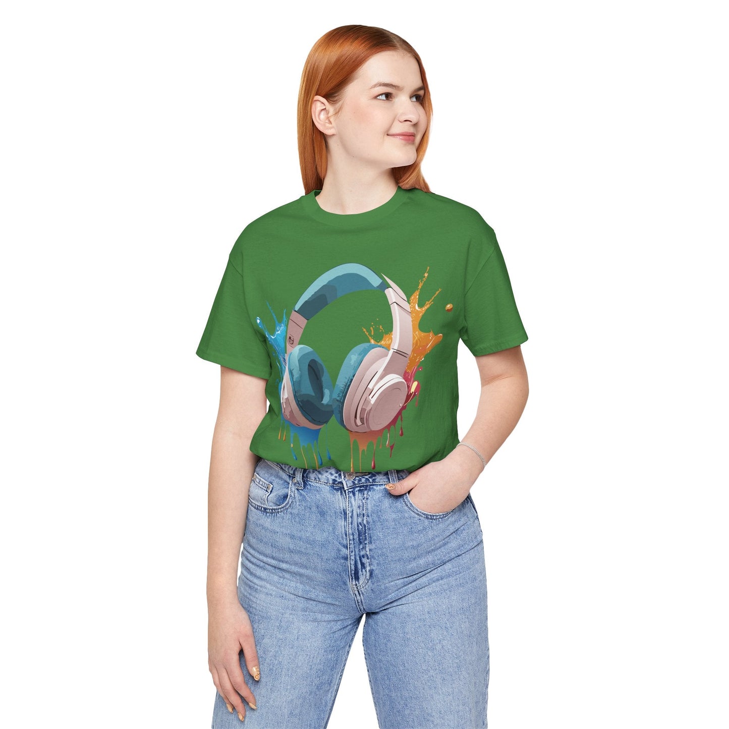 Adelpha Graphic Tee Unisex Music Artwork Vintage Inspired Jersey Short Sleeve Shirt
