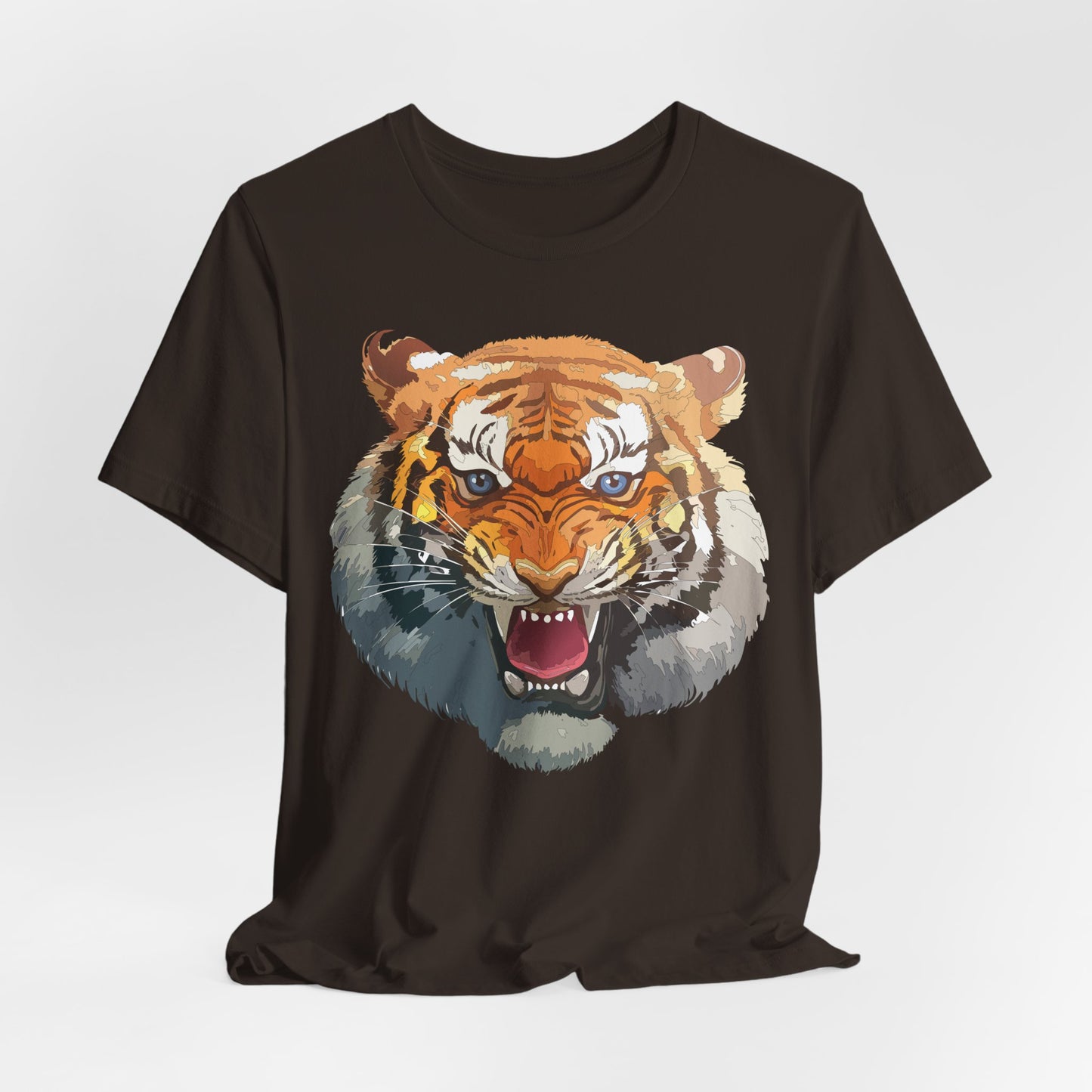 Tiger Shirt, Animal Shirt, T-Shirt with Tiger, Art Design Tee, Animal Tees, Safari T-Shirt, Graphic Design Tee 14