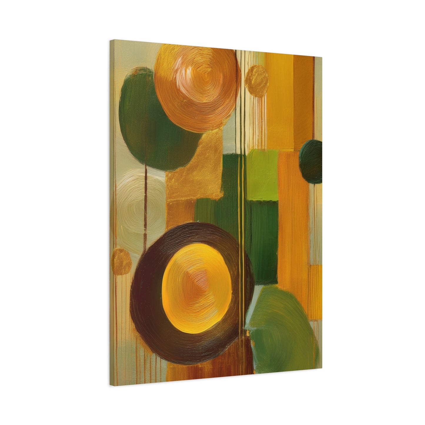 Abstract Geometric Painting Print Canvas 20x24,20x30,24x30 24x32,24x36,30x40 32x48,36x48,40x60 Pine-Wood Inner Frame ABS-58