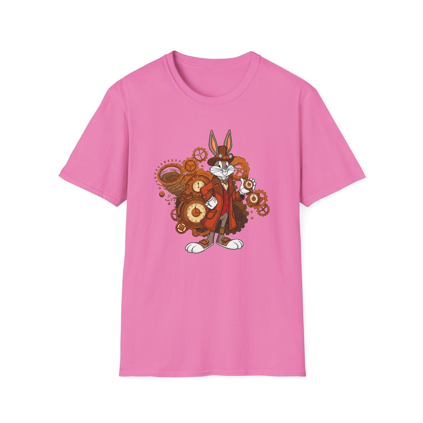Bugs Bunny T Shirt Cartoon Tee Unisex Softstyle 100 Percent Cotton Gildan 64000 Tee