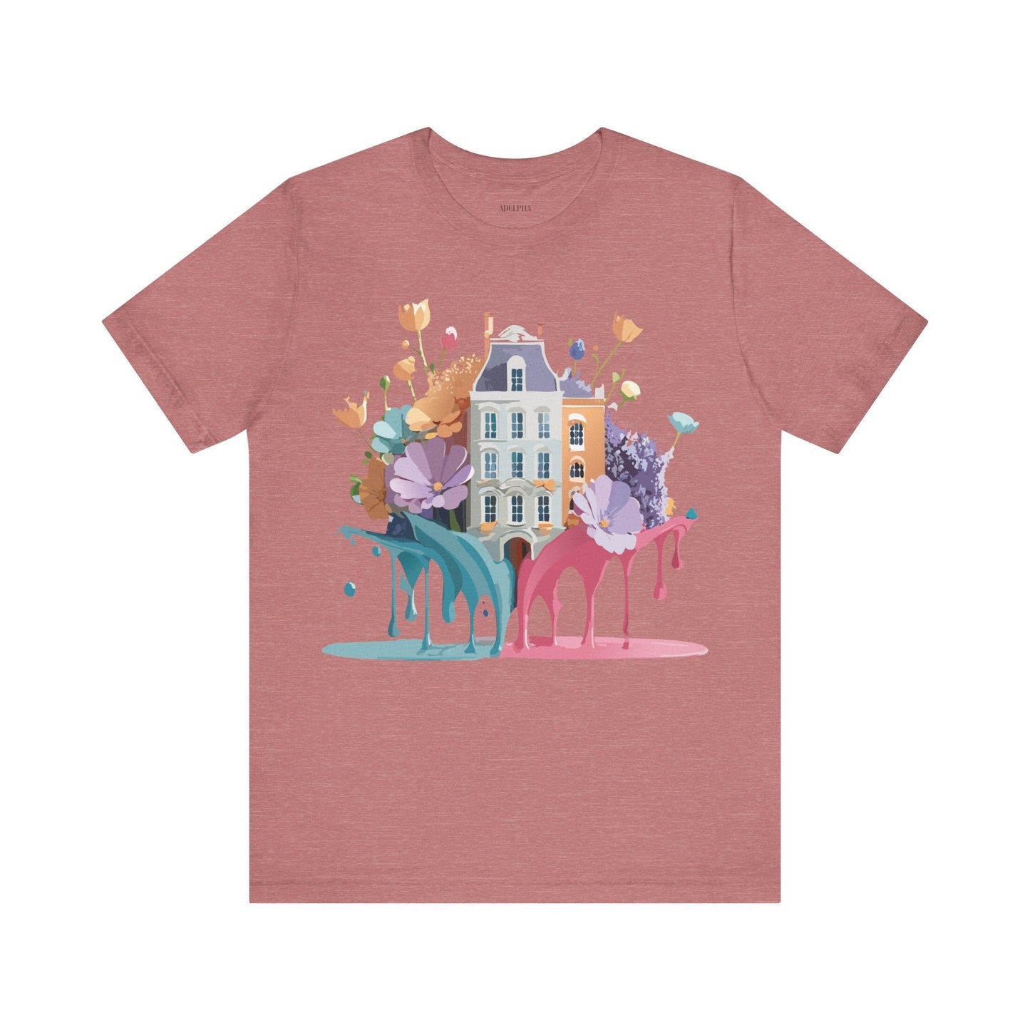 Amsterdam Graphic Tee Unisex Jersey Short Sleeve Shirt Travel Themed Original Artwork