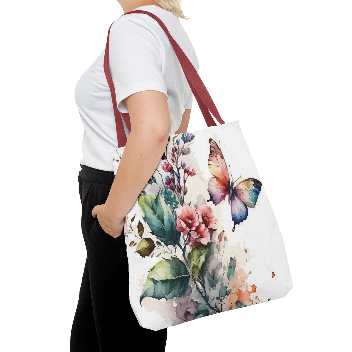 Butterfly Canvas Tote