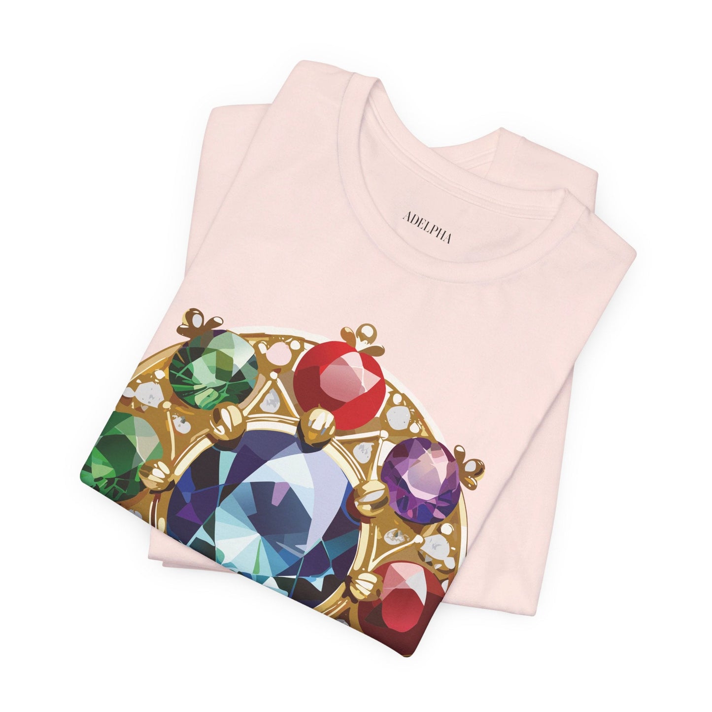Jewelry Graphic Unisex 100 Cotton Vintage Treasure Art T-Shirt 40