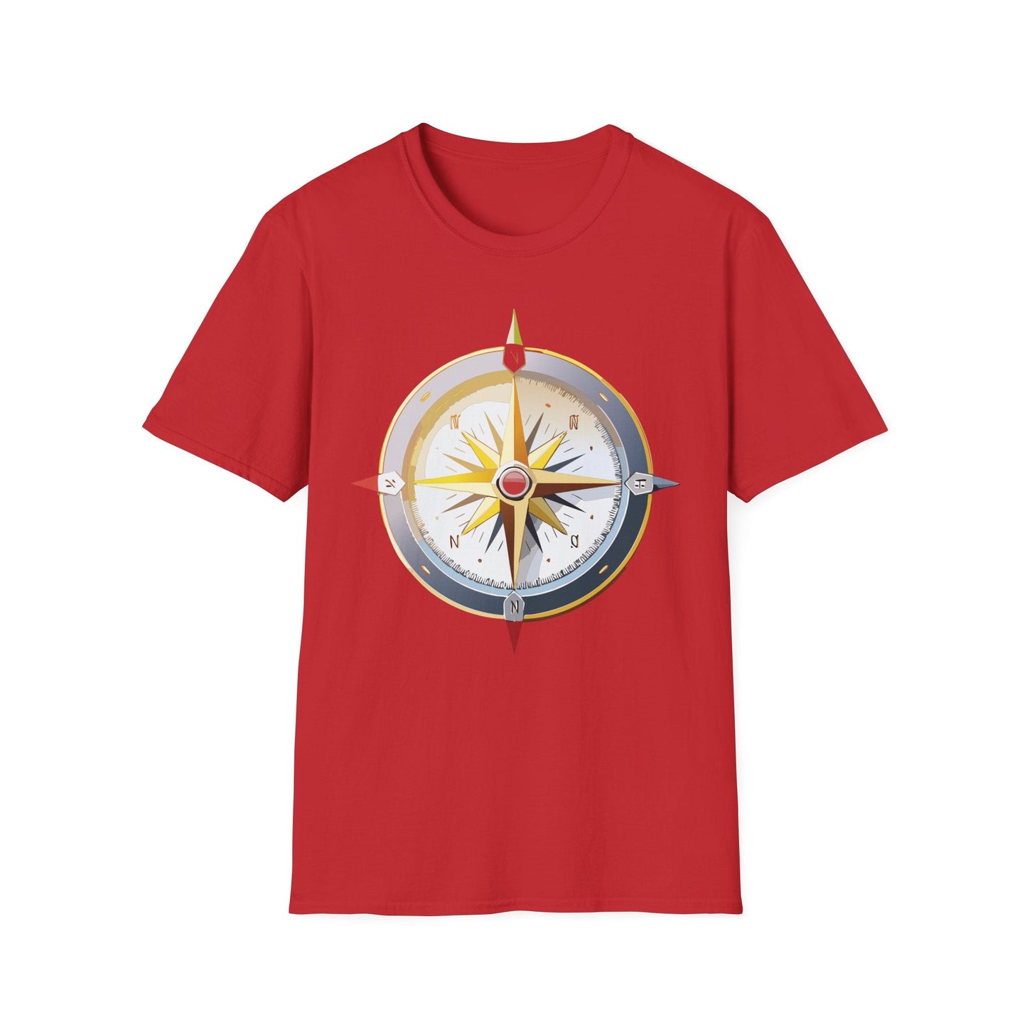 Compass Navigator Graphic Tee Unisex 100 Cotton 10