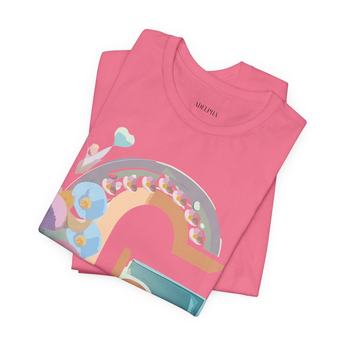 Letter G Graphic Tee Unisex Jersey Short Sleeve From Adelpha Art Design Vintage Inspired Shirt