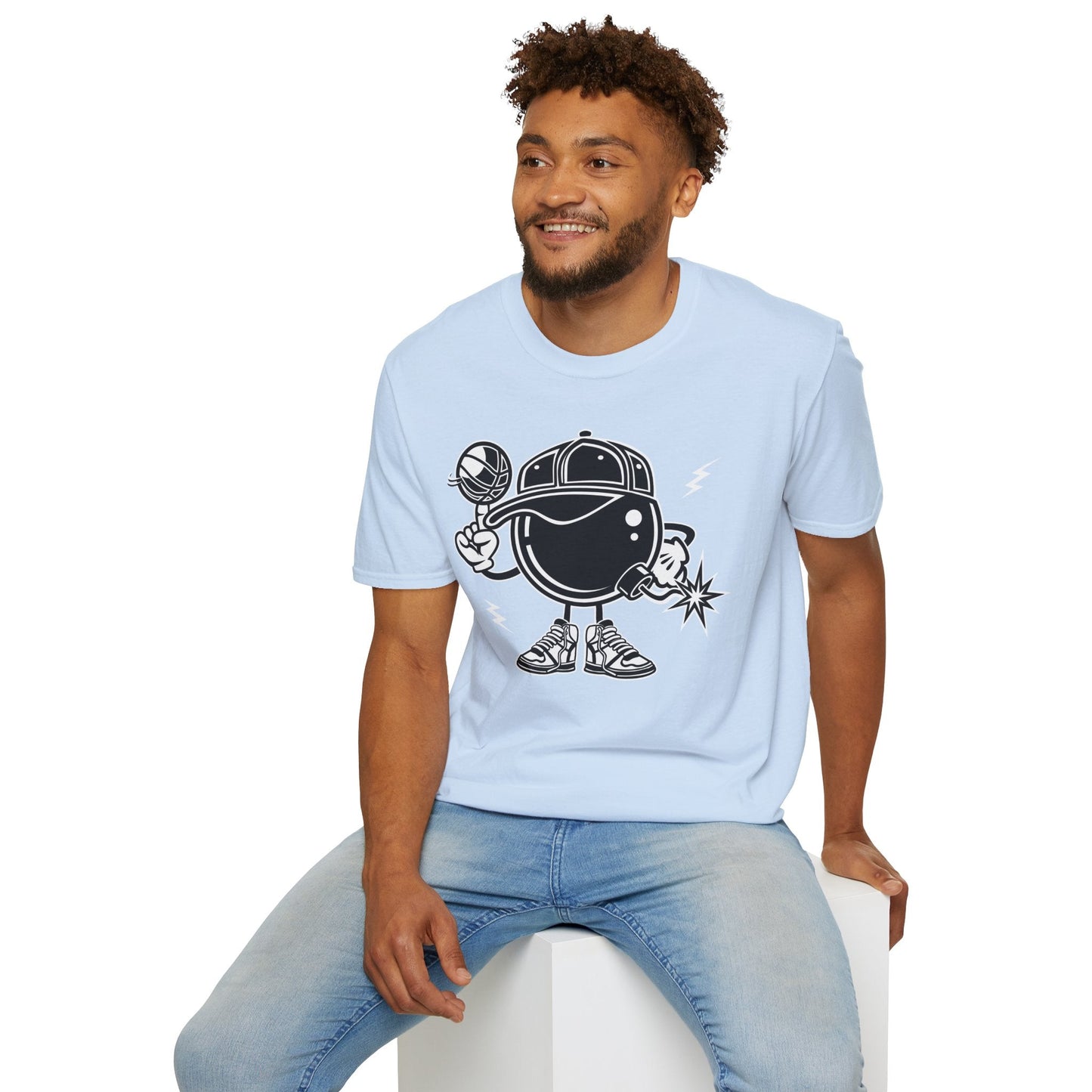 Cartoon Animation T Shirt Unisex Funny Tee Gildan Softstyle 100 Percent Cotton Comfort