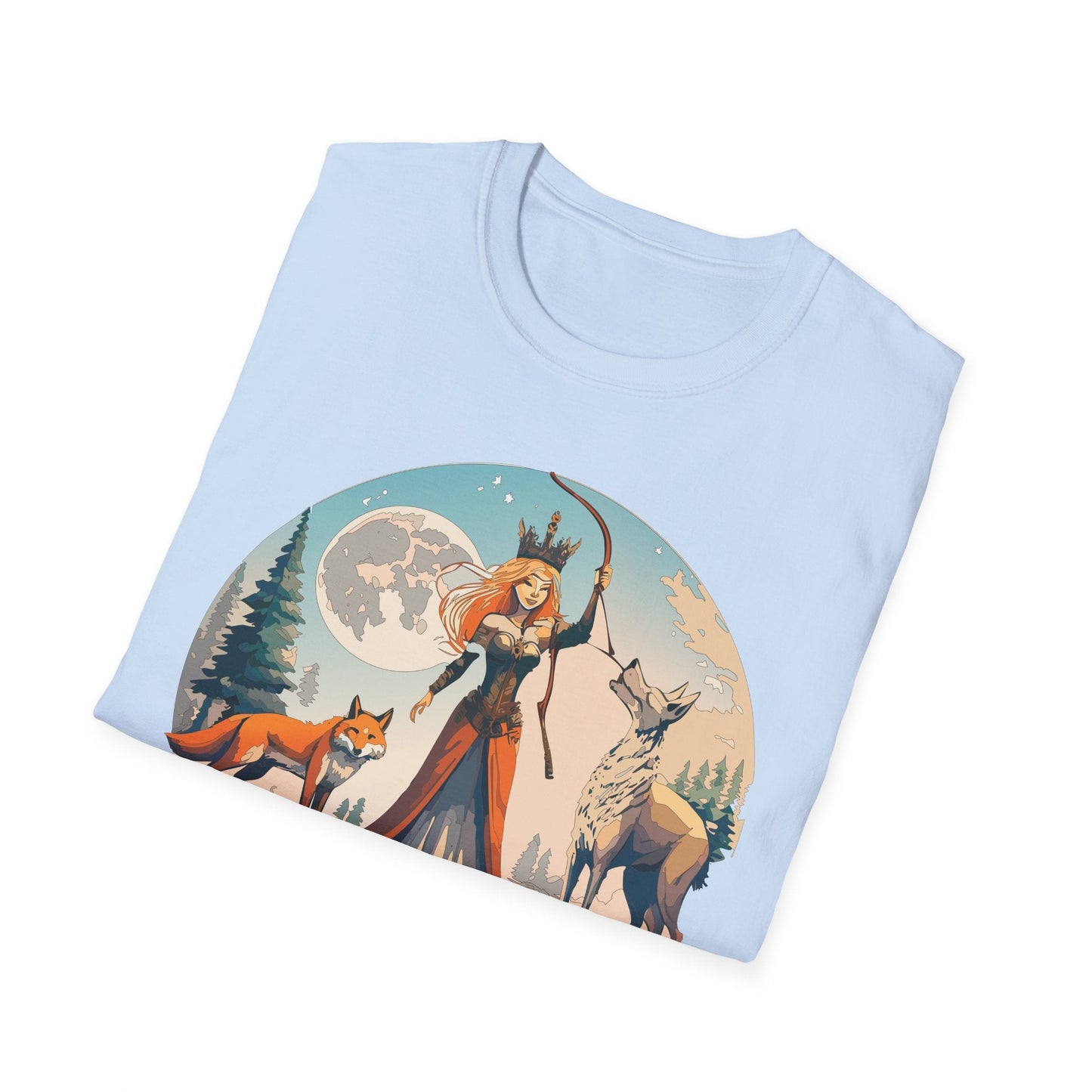 Womens Graphic T Shirts Art Design Shirt Softstyle Gildan 64000 Unisex Tee Ring Spun Cotton