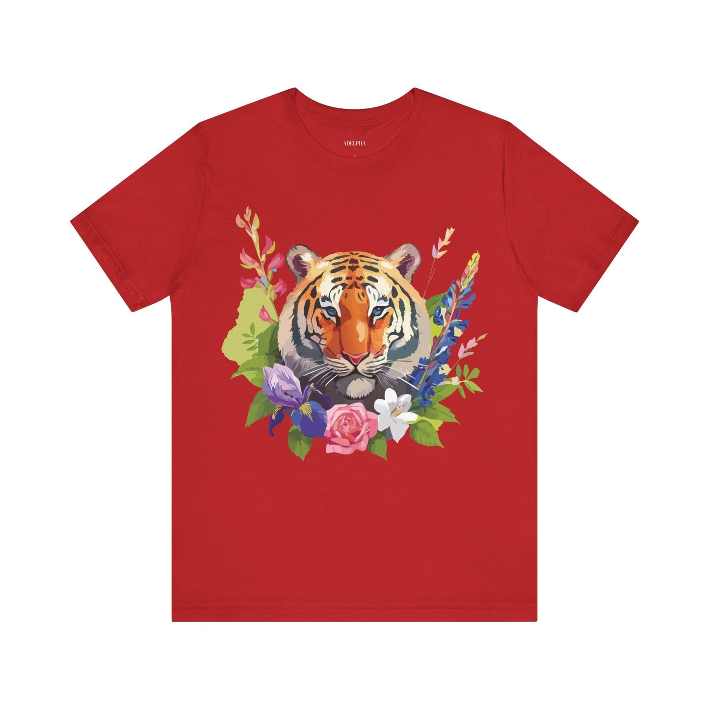 Tiger Shirt Unisex Jersey Short Sleeve Graphic Tee With Vintage Inspired Artwork From Adelpha