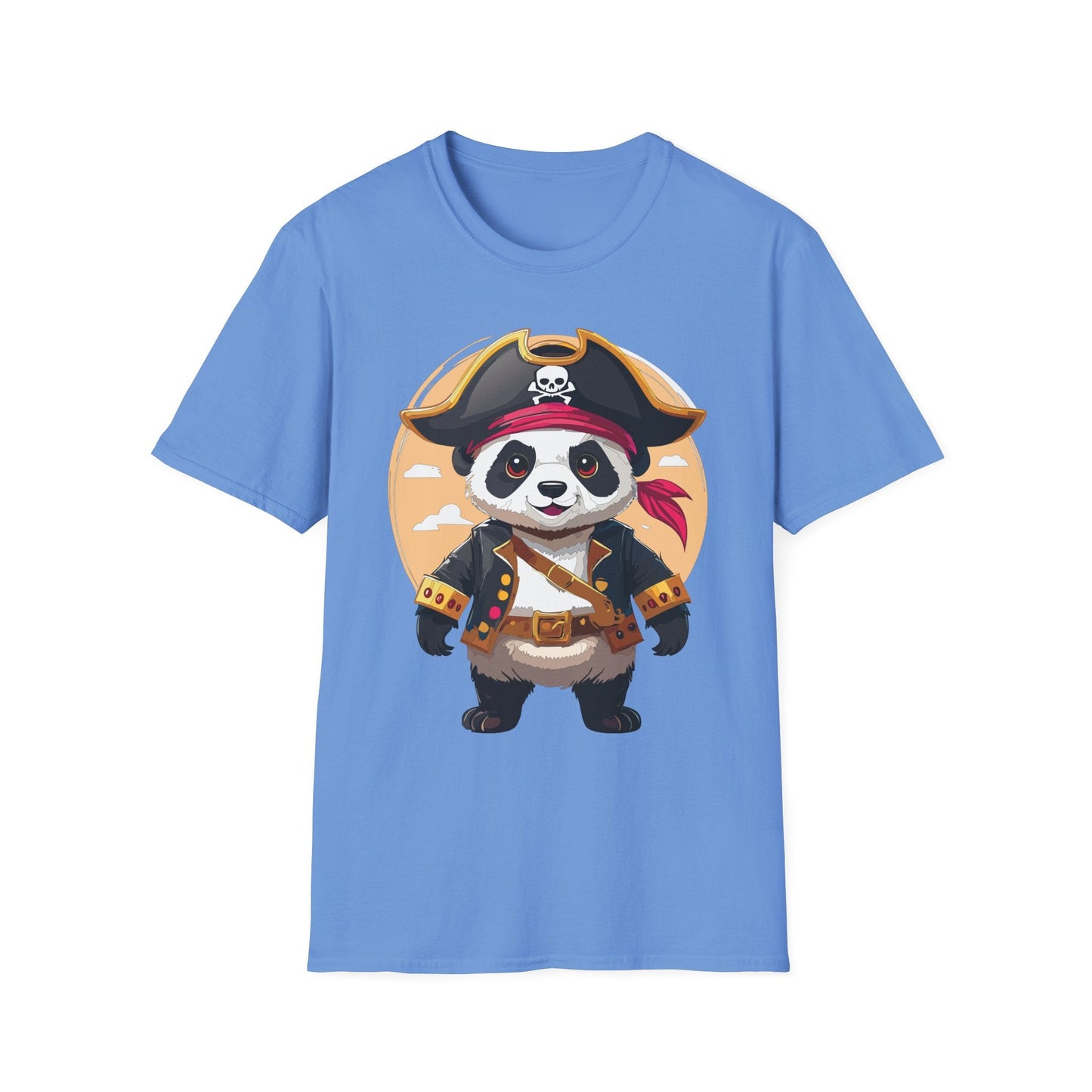 Panda Shirt Unisex T Shirt With Panda Animal Tee Animals Gildan Softstyle 64000 Cotton