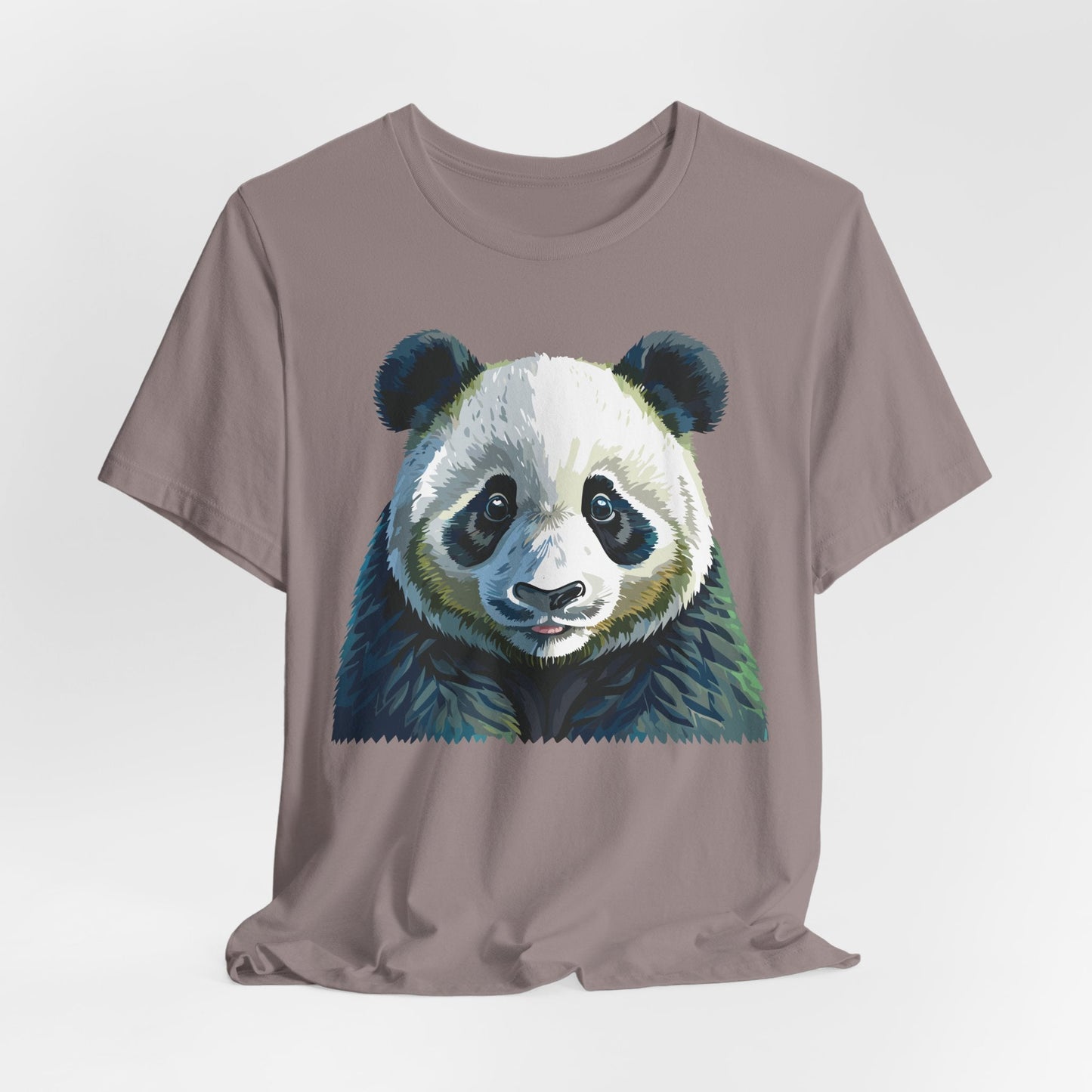 Unisex Animal Graphic Tee Shirt With Wild Animals Art Design Gildan Softstyle 64000