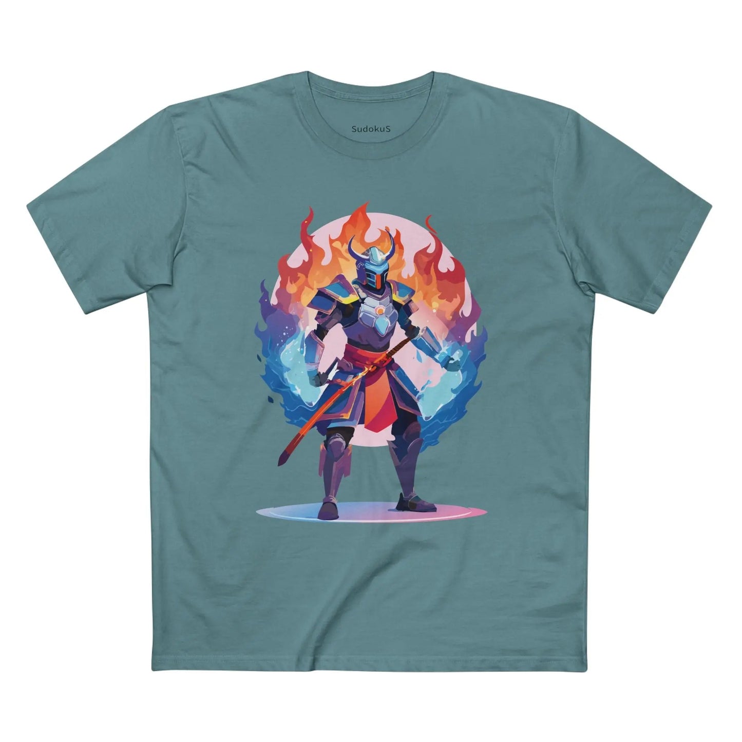 Samurai Graphic Unisex 100 Cotton Staple Tee 23
