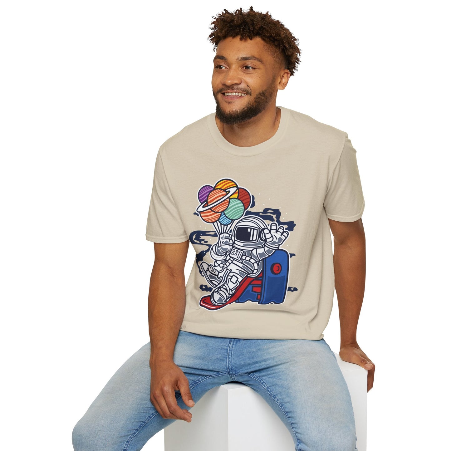 Cartoon T Shirt Animation T Shirt Funny Tee Shirt Unisex Gildan Softstyle 64000 Art Design