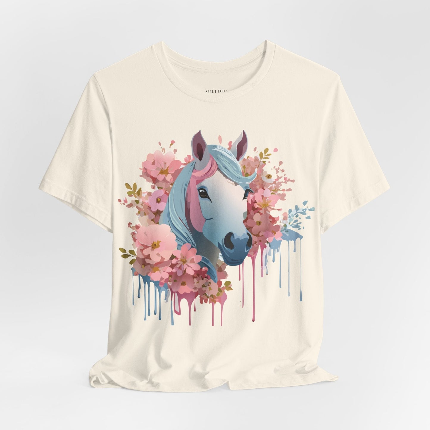 Horse Graphic Unisex 100 Cotton Vintage Animal Art T-Shirt 15