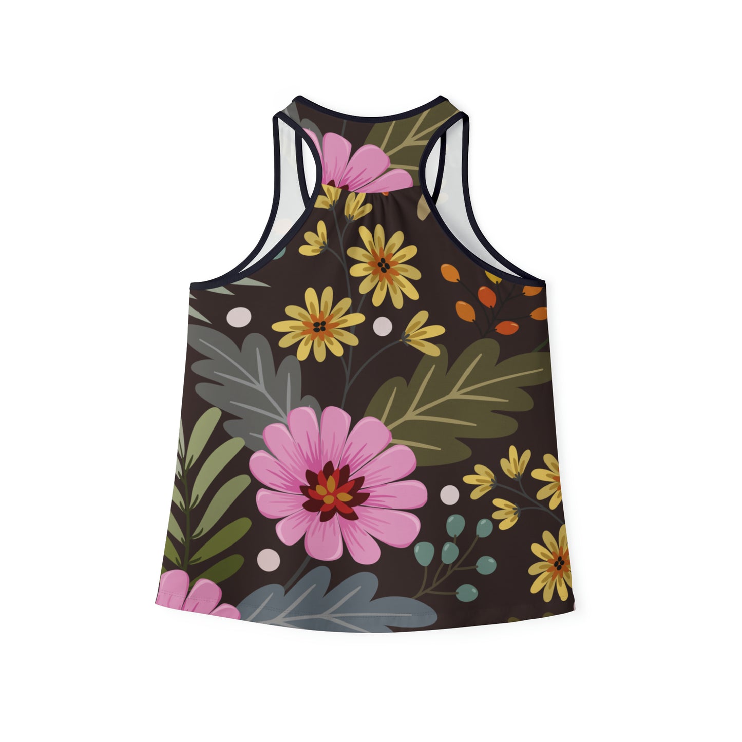 Camiseta de tirantes de verano con estampados florales