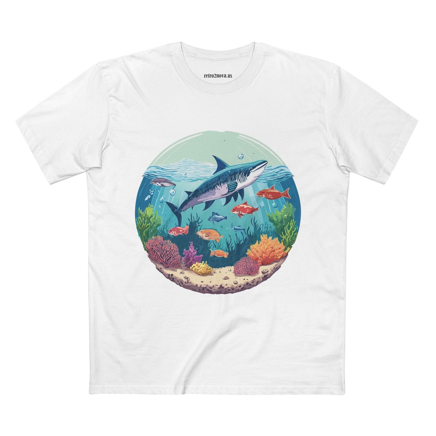 Pacific Ocean Graphic Design Unisex 100 Cotton Tee 2