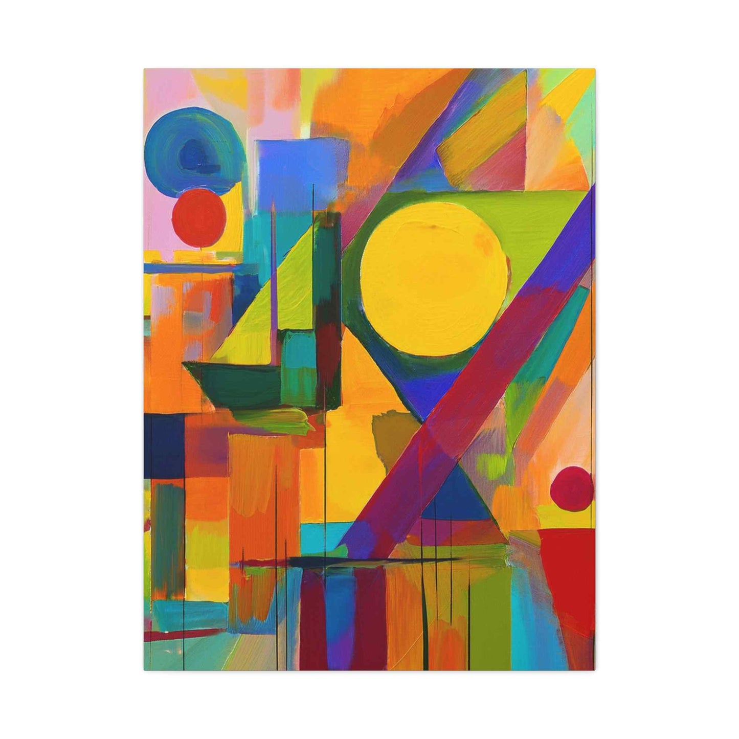 Abstract Painting Print Canvas 20x24,20x30,24x30, 24x32,24x36,30x40, 32x48,36x48,40x60 Pine-Wood Inner Frame ABS-10