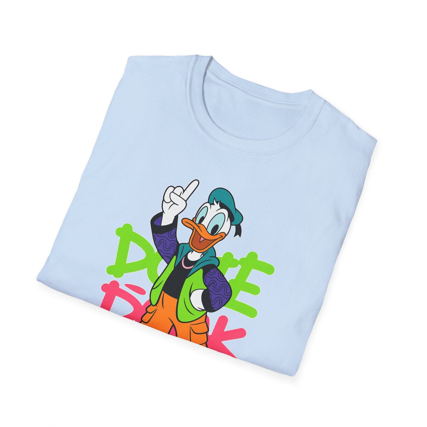 Unisex Cartoon T Shirt Animation Graphic Tee Funny Animals Softstyle 100 Percent Ring Spun Cotton