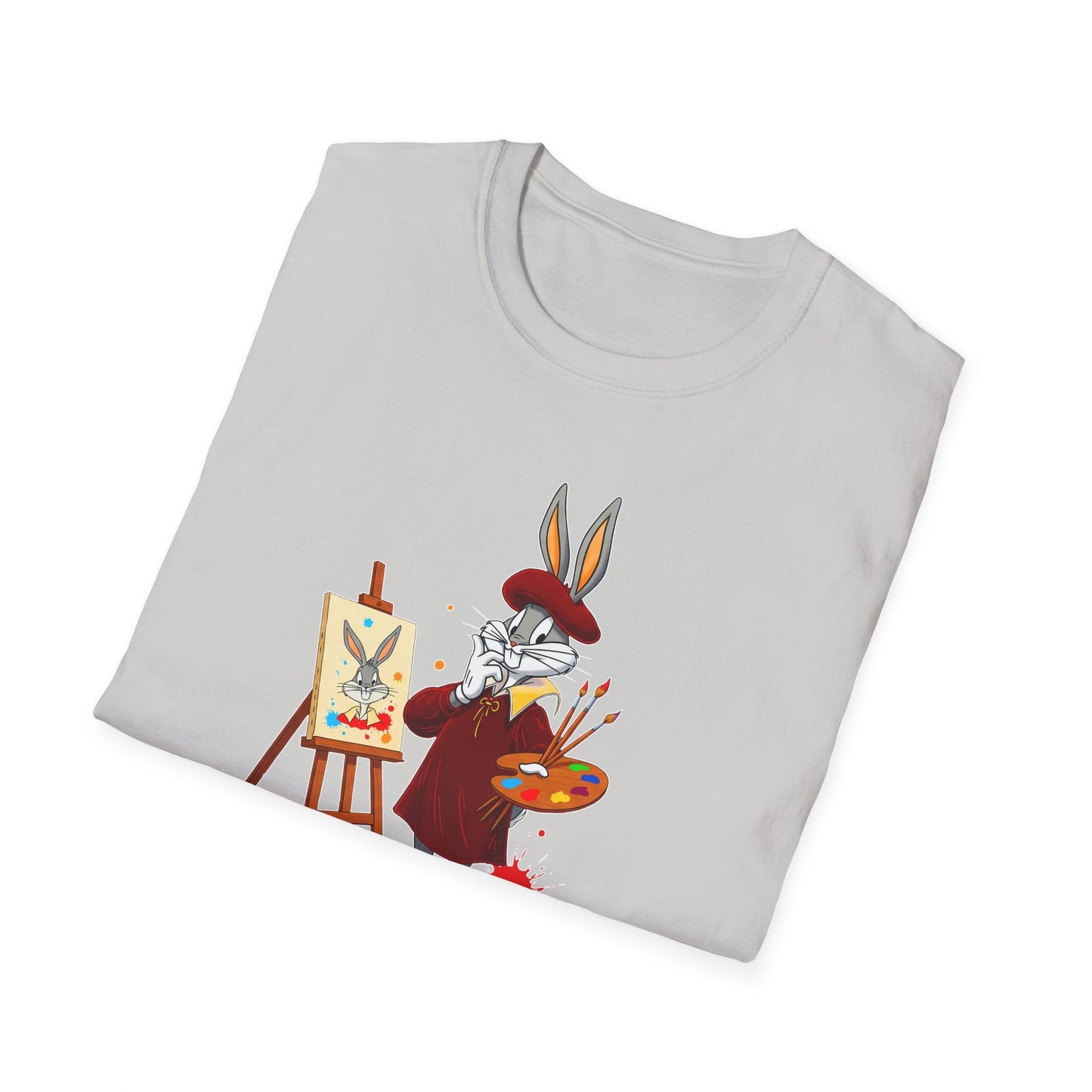 Bugs Bunny Shirt Unisex Cartoon T Shirt Softstyle 64000 Graphic Tee By Gildan Brand