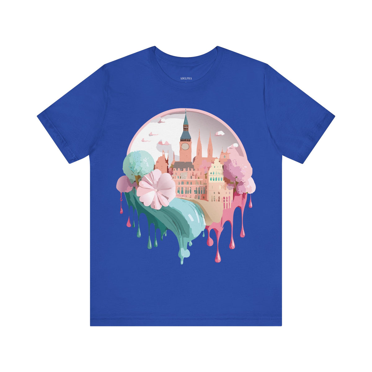 Unisex Cotton Bella+Canvas Tee with Prague