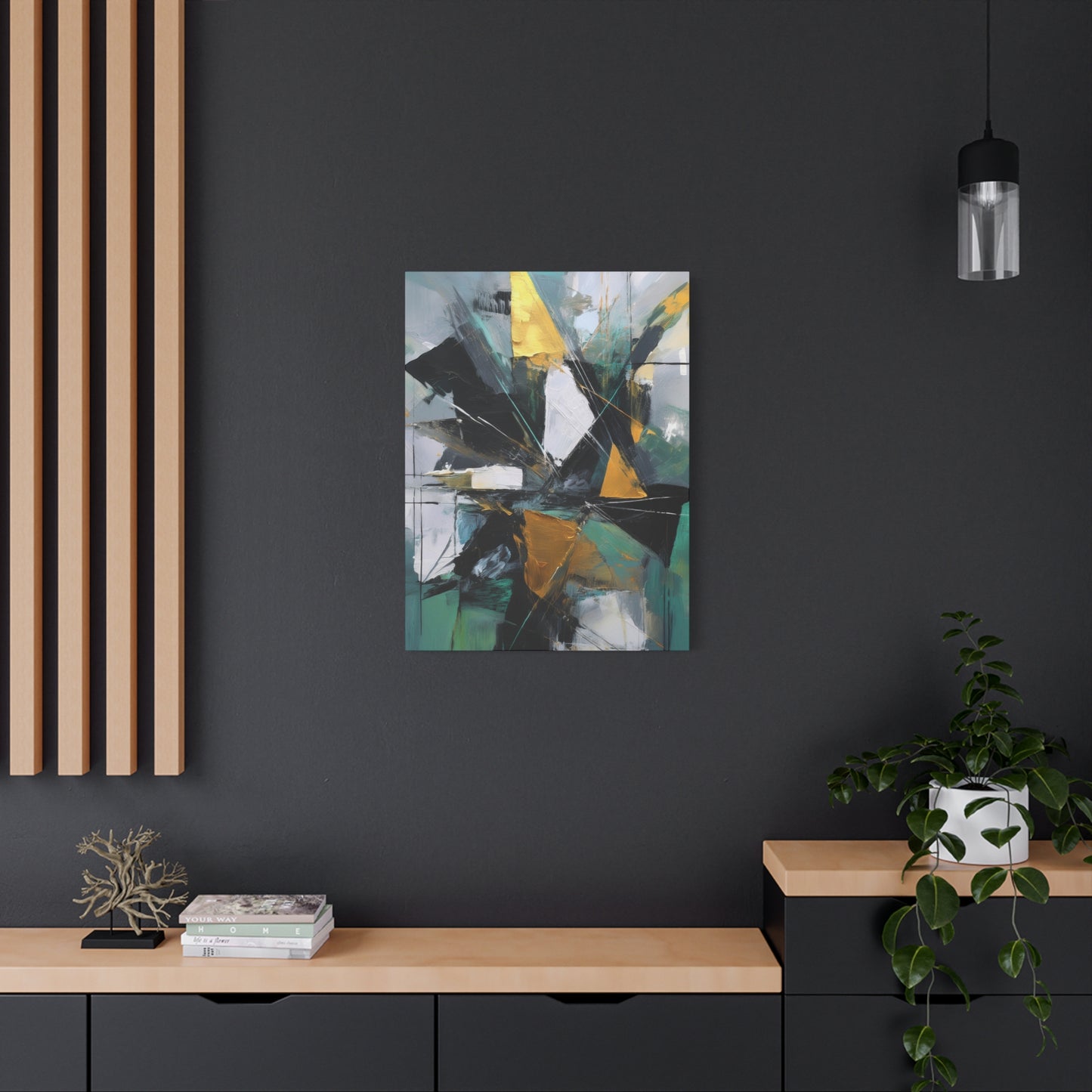 Abstract Oil Painting Print Canvas 20x24,20x30,24x30 24x32,24x36,30x40 32x48,36x48,40x60 Pine-Wood Inner Frame ABS-208