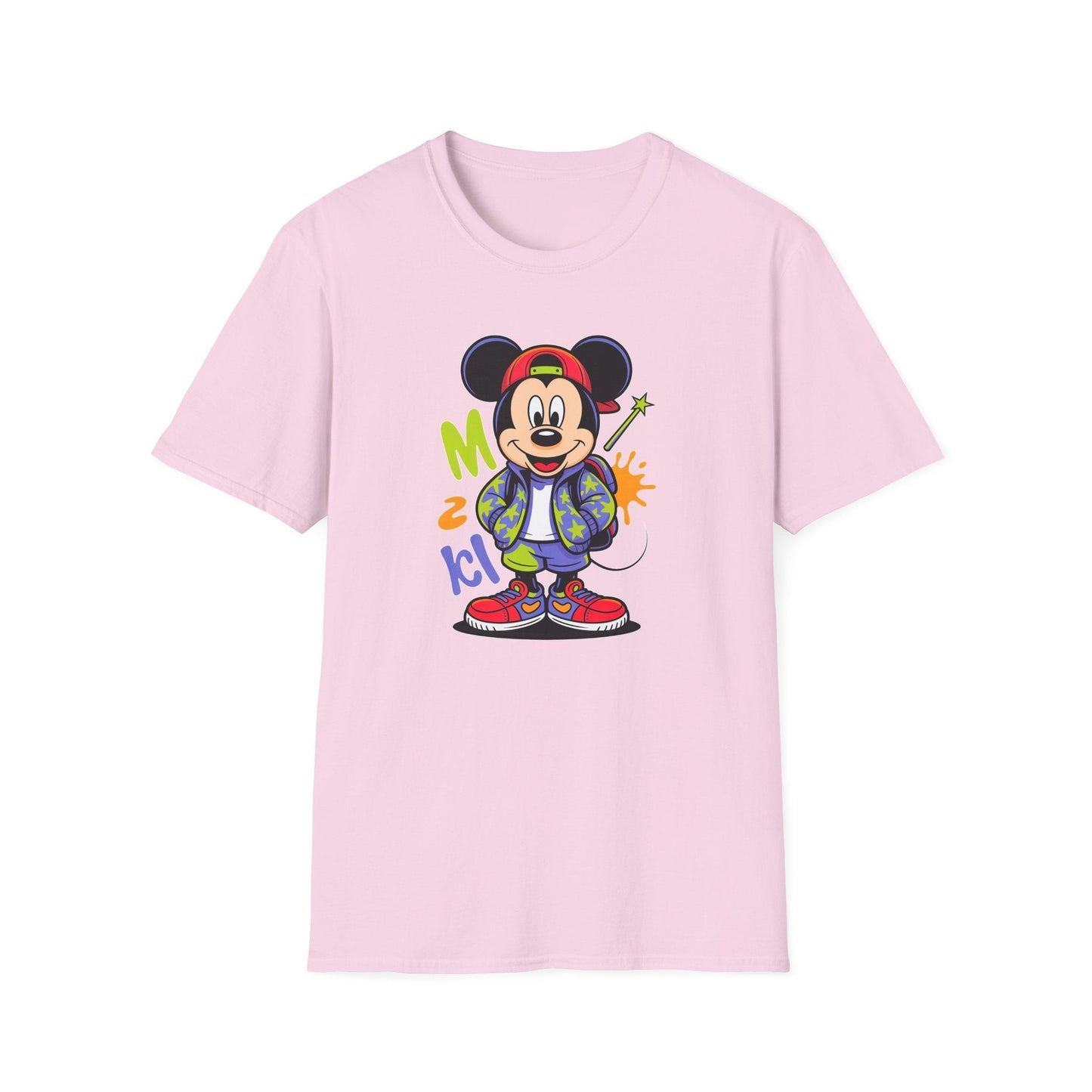 Cartoon T Shirt With Animation Design Unisex Gildan Softstyle 64000 Tee For Funny Animals